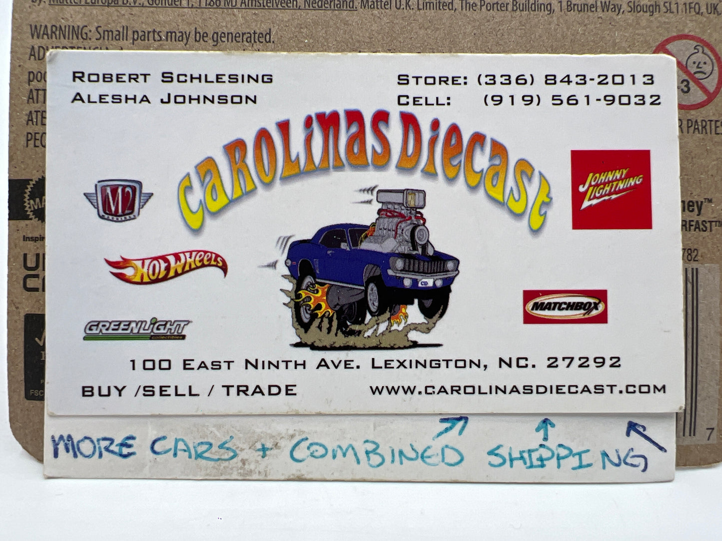 2023 Matchbox #92 Toyota 4Runner Light Blue 208D