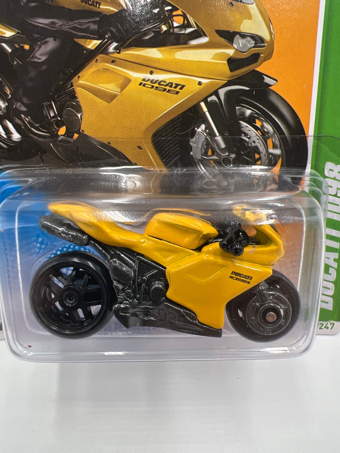 2012 Hot Wheels Treasure Hunts #52 Ducati 1098 Yellow