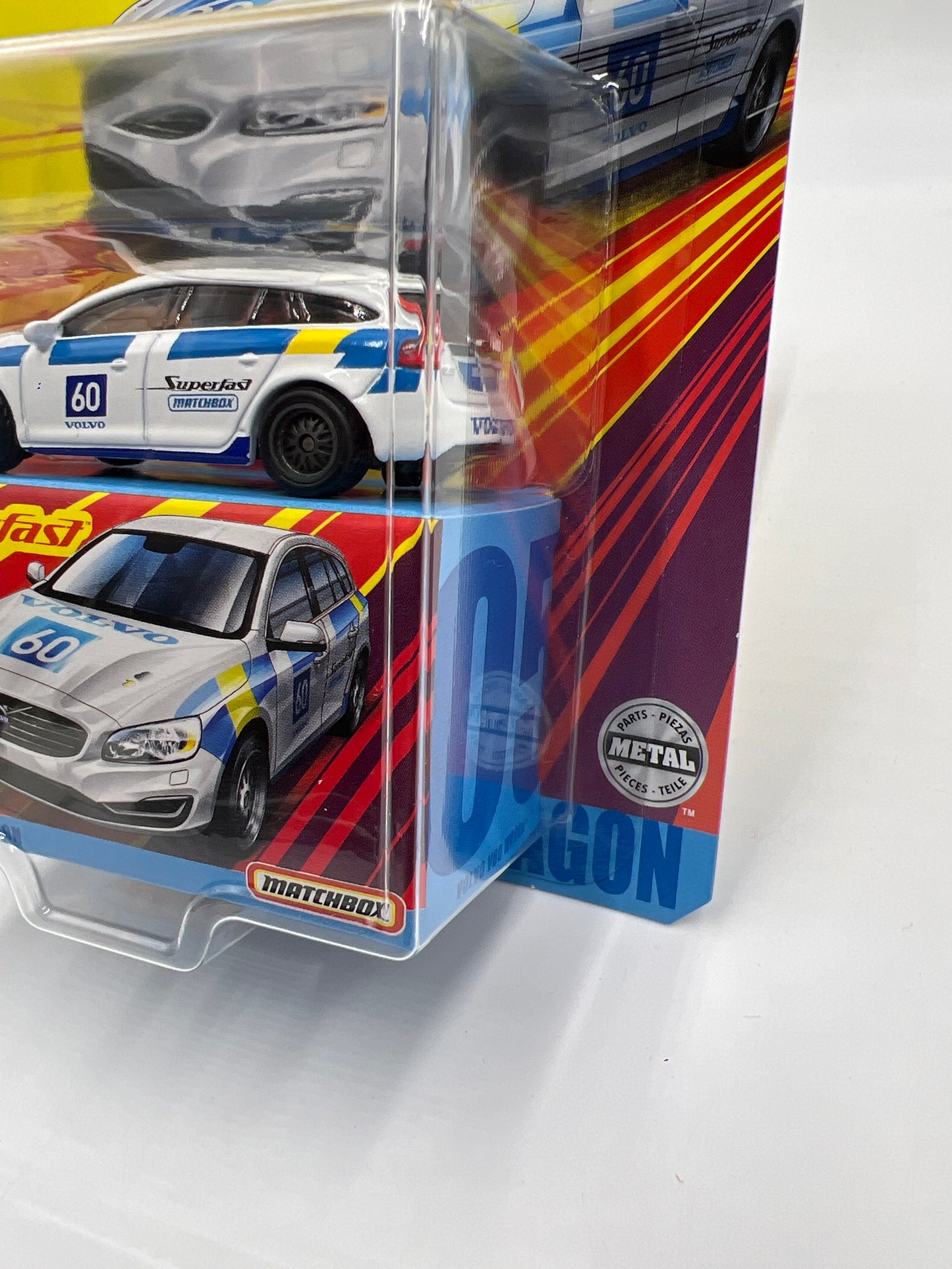 Matchbox Superfast #05 Volvo V60 Wagon White 169H