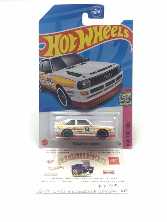 2023 hot wheels P case #152 84 Audi sport quattro 107A