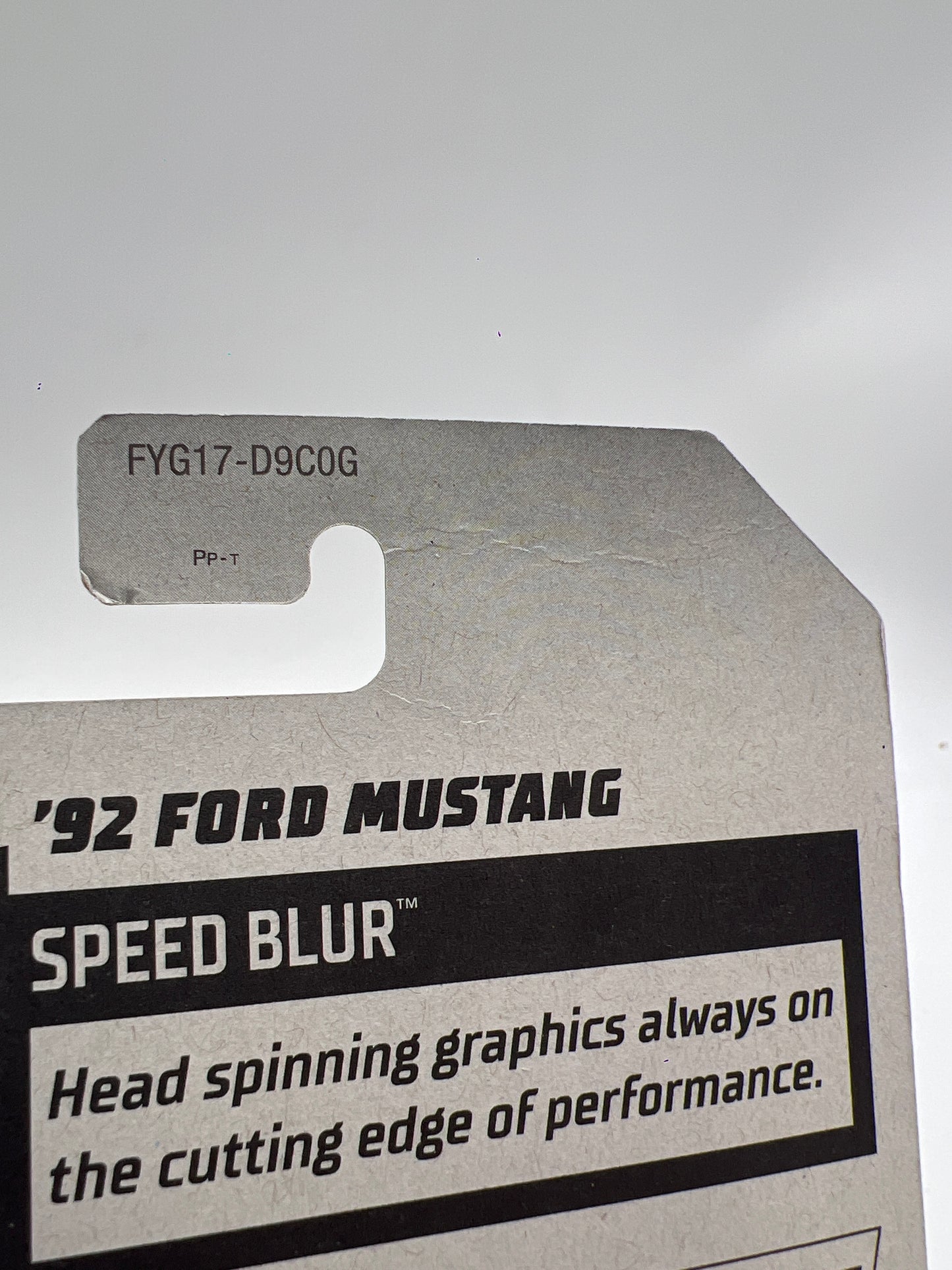 2019 Hot Wheels Super Treasure Hunt #152 92 Ford Mustang Foxbody Blue W/Protector