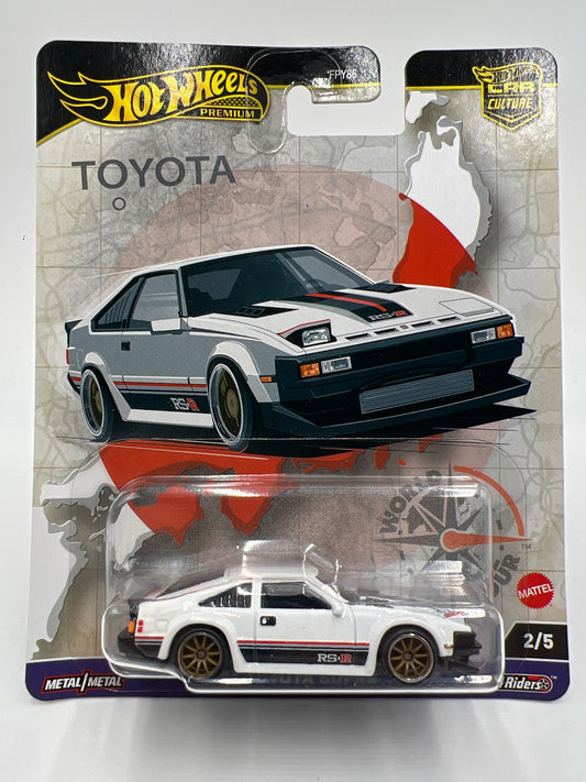 Hot Wheels Premium World Tour #2 82 Toyota Supra White 246H