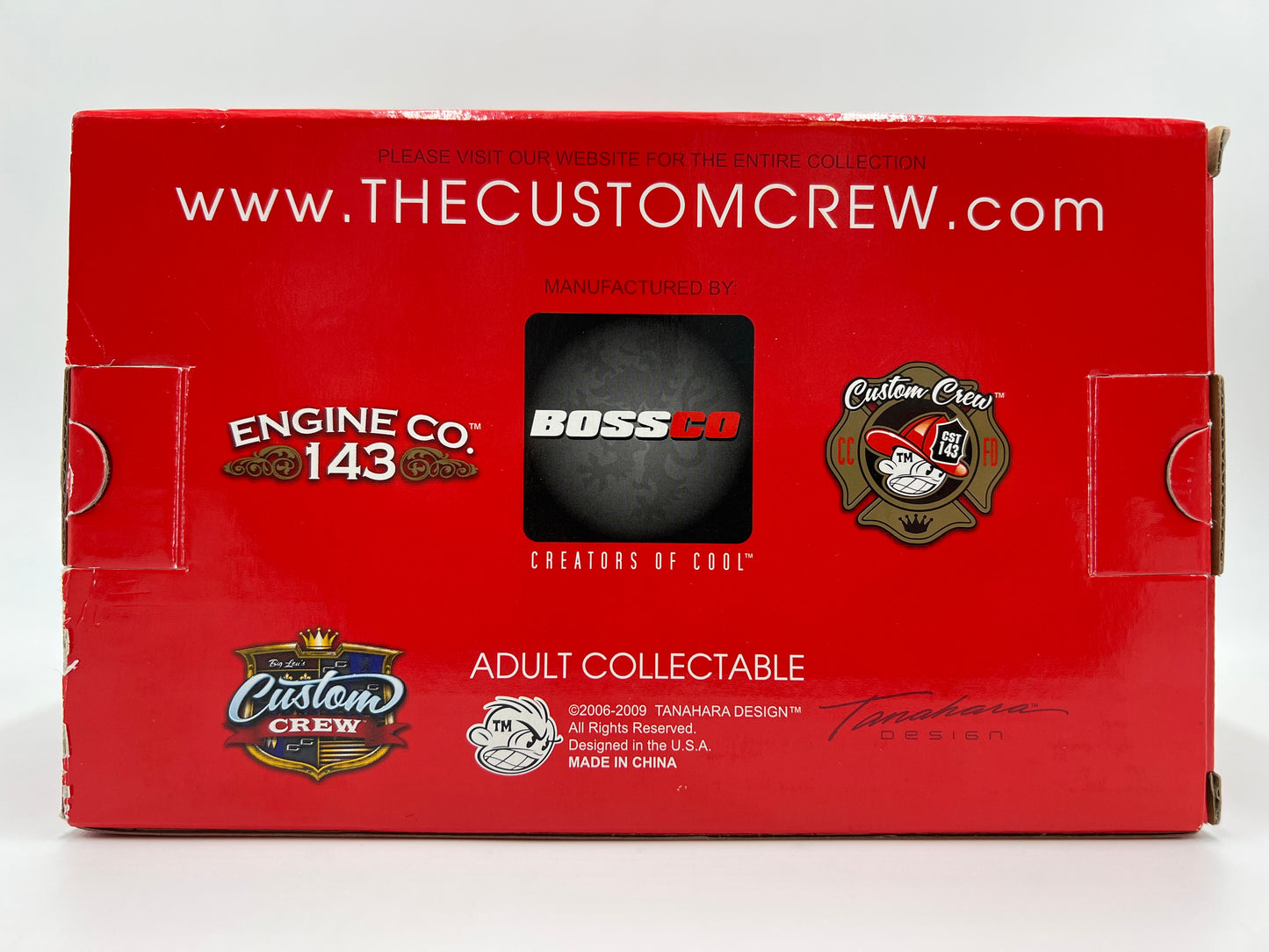 Big Lous Custom Crew 1/64 CHASE 174/252 The Sledster Engine Co 143 Yellow W/Box VHTF