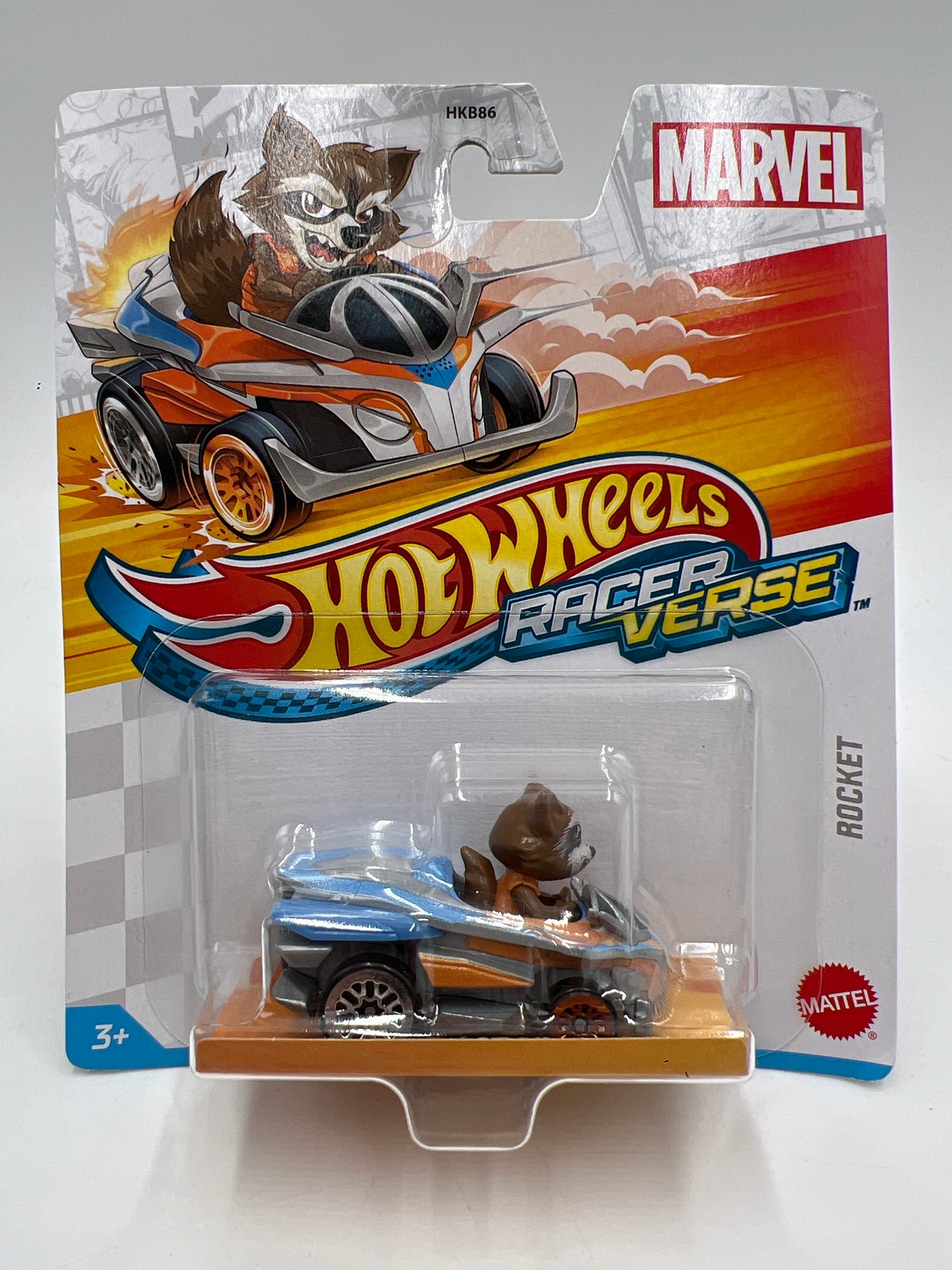 Hot Wheels Racer Verse Marvel Rocket 111C