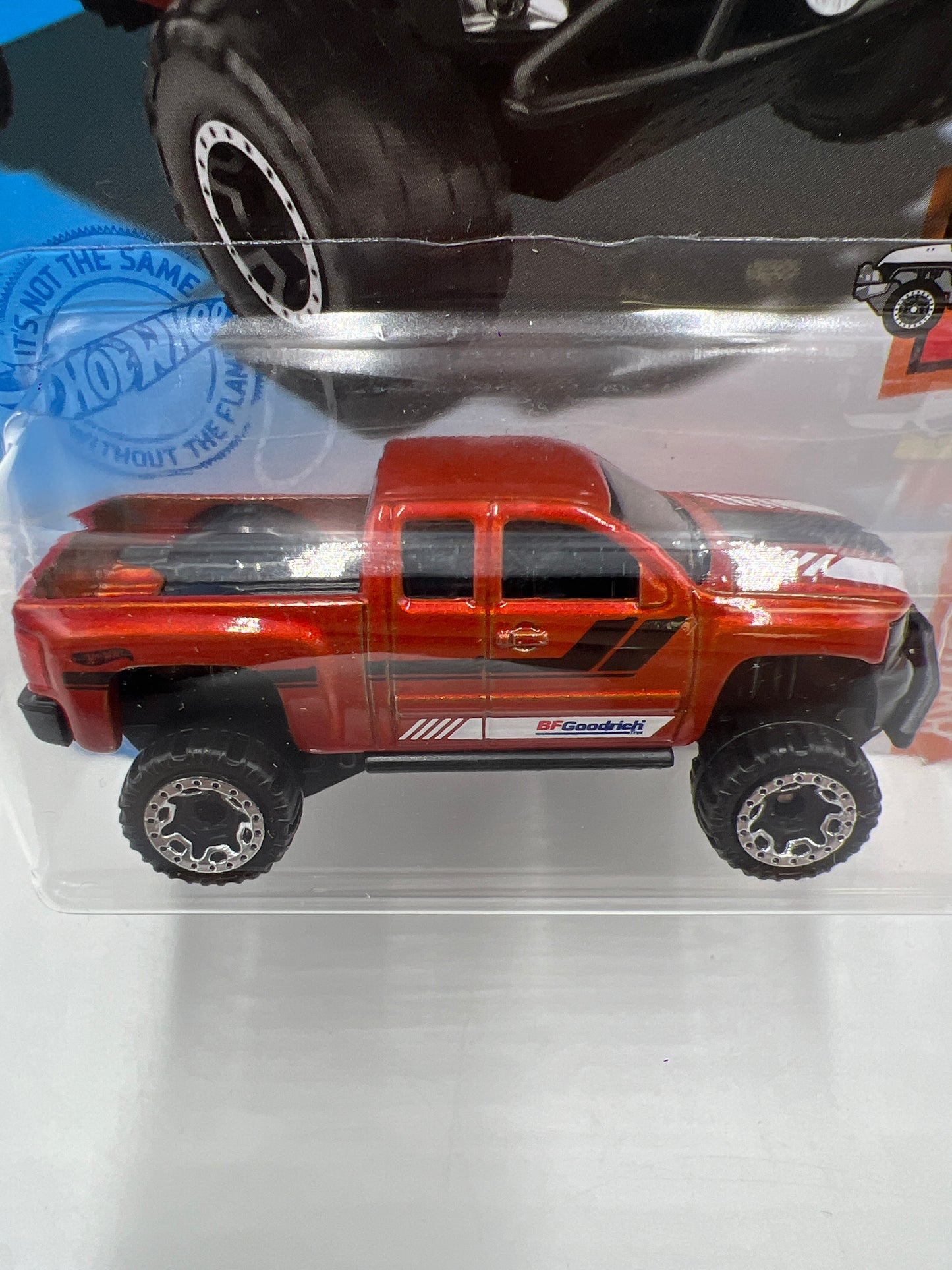 2021 Hot Wheels HW Hot Trucks #185 Chevy Silverado Off Road Orange 7A