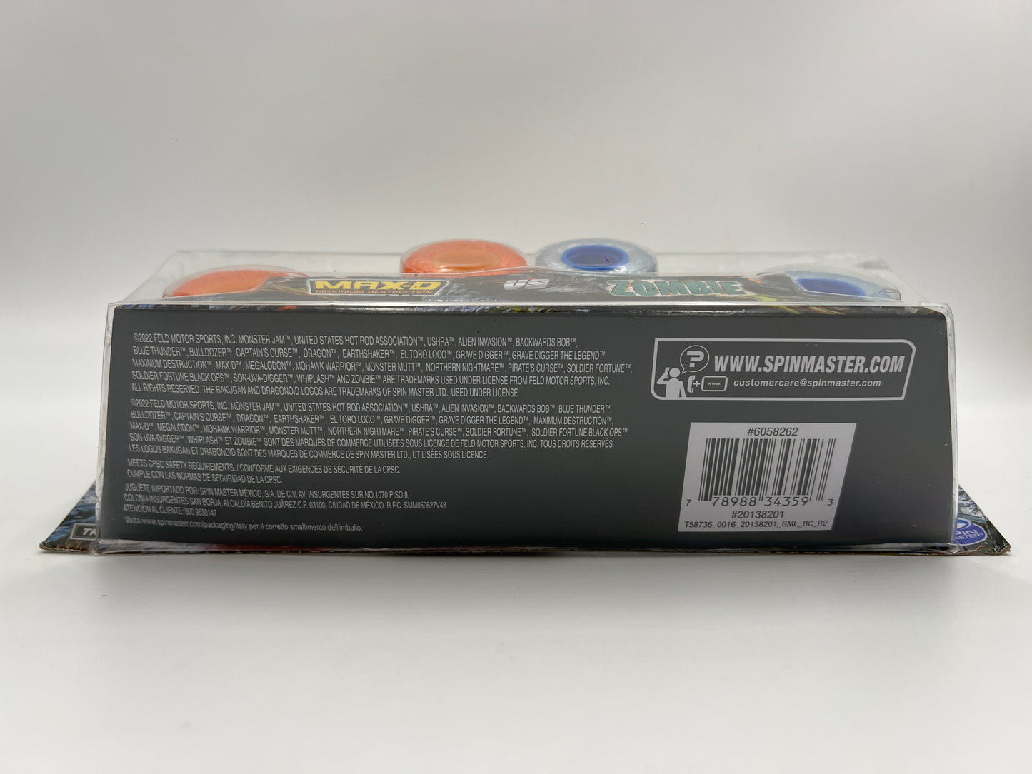 Monster Jam Earth Vs Surf Series 2 Walmart Exclusive Max-D Vs Zombie