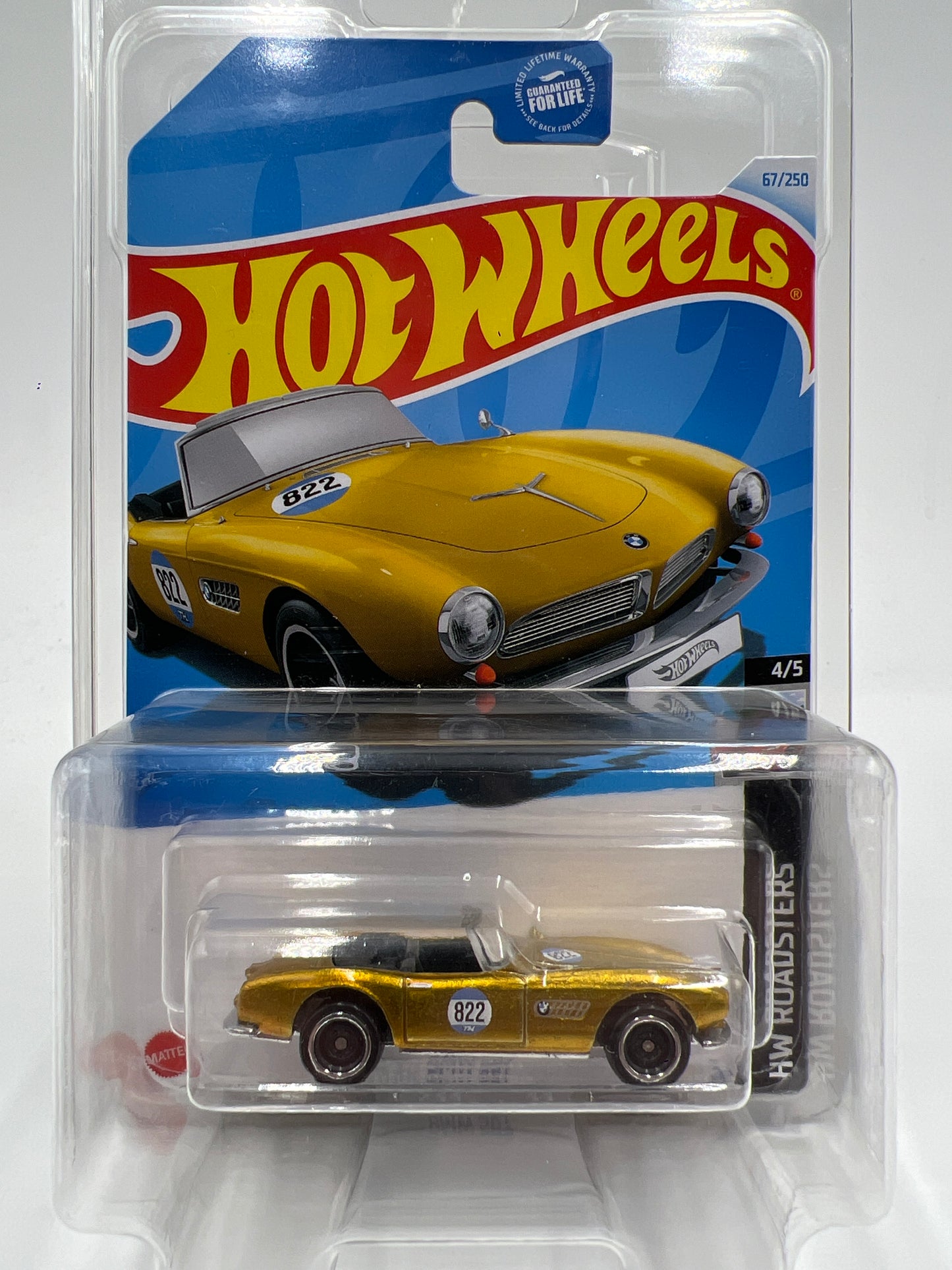 2024 Hot Wheels Super Treasure Hunt #67 BMW 507 Gold W/Protector
