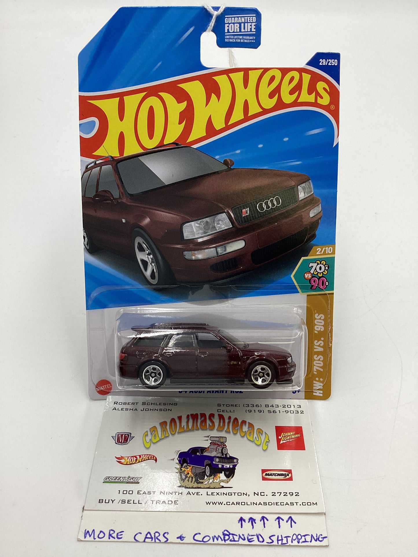 2025 Hot Wheels B case #29 94 Audi Avant RS2 108C