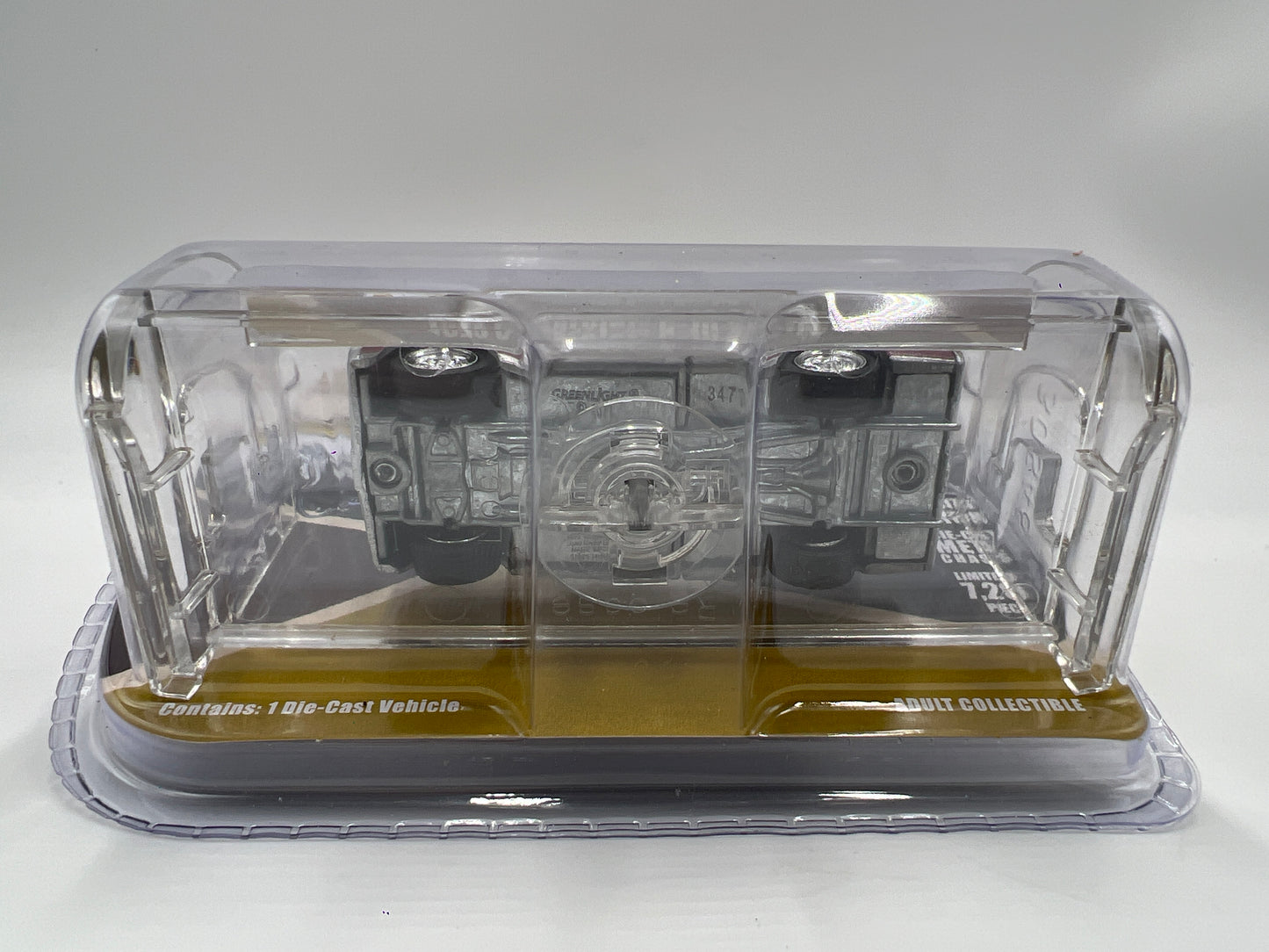 Greenlight Mijo Exclusives RAW CHASE 1972 Chevrolet C10 Short Bed Yellow
