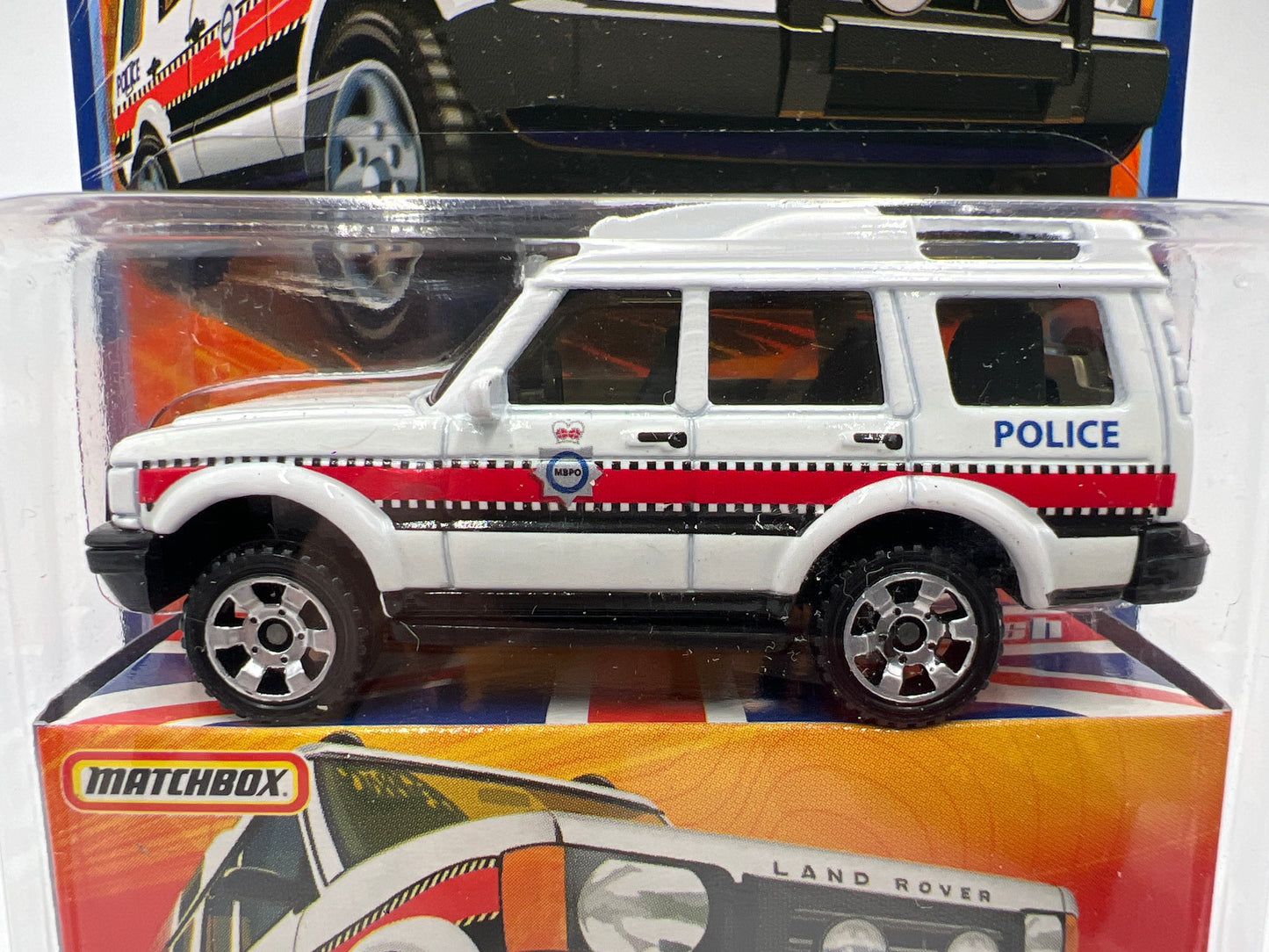 Matchbox Best Of British #2 Land Rover Discovery Police White