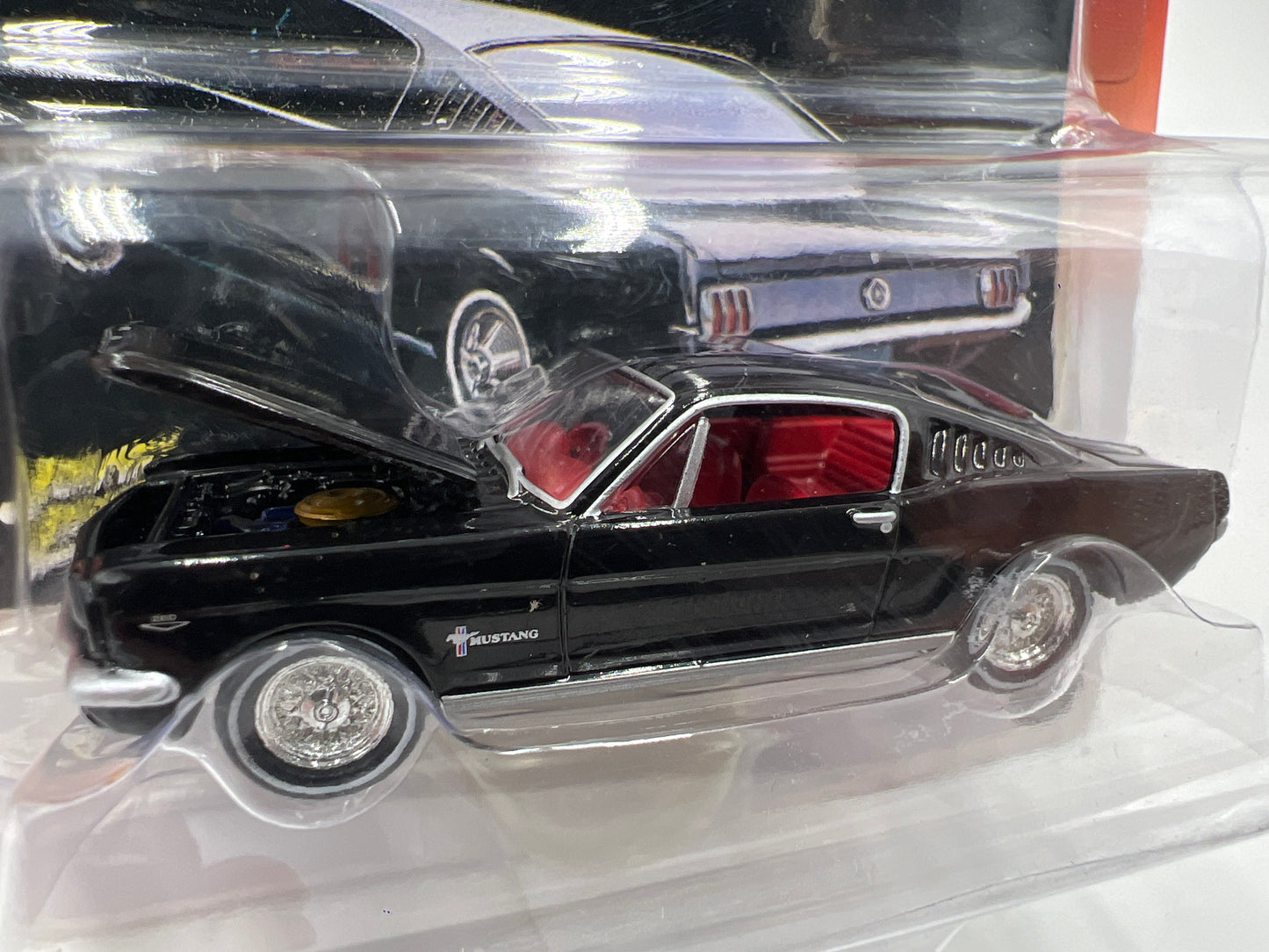 Johnny Lightning Classic Gold Collection 1965 Ford Mustang Fastback Black 219C
