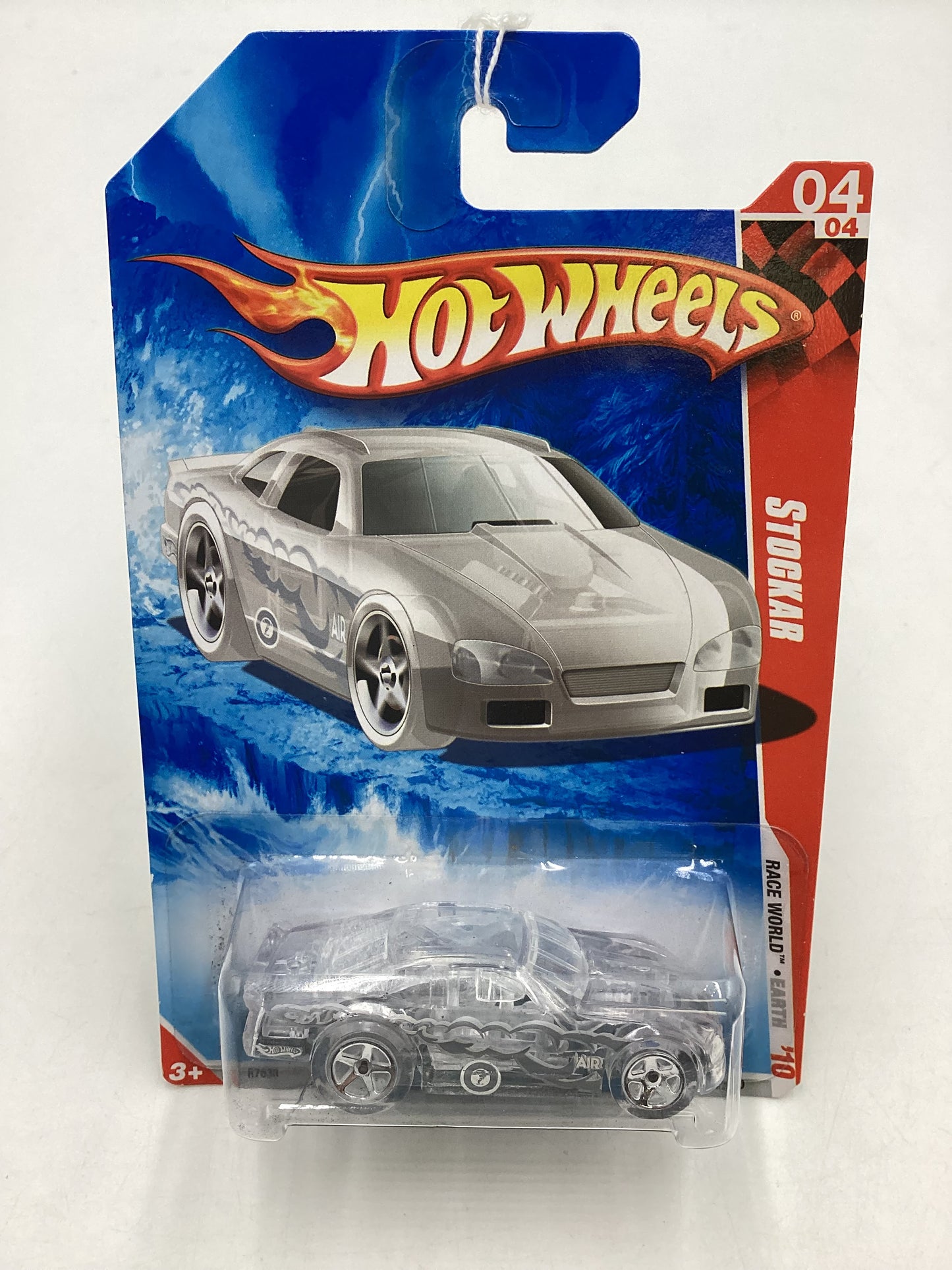 2010 Hot Wheels #204 Clear Stockar 113B