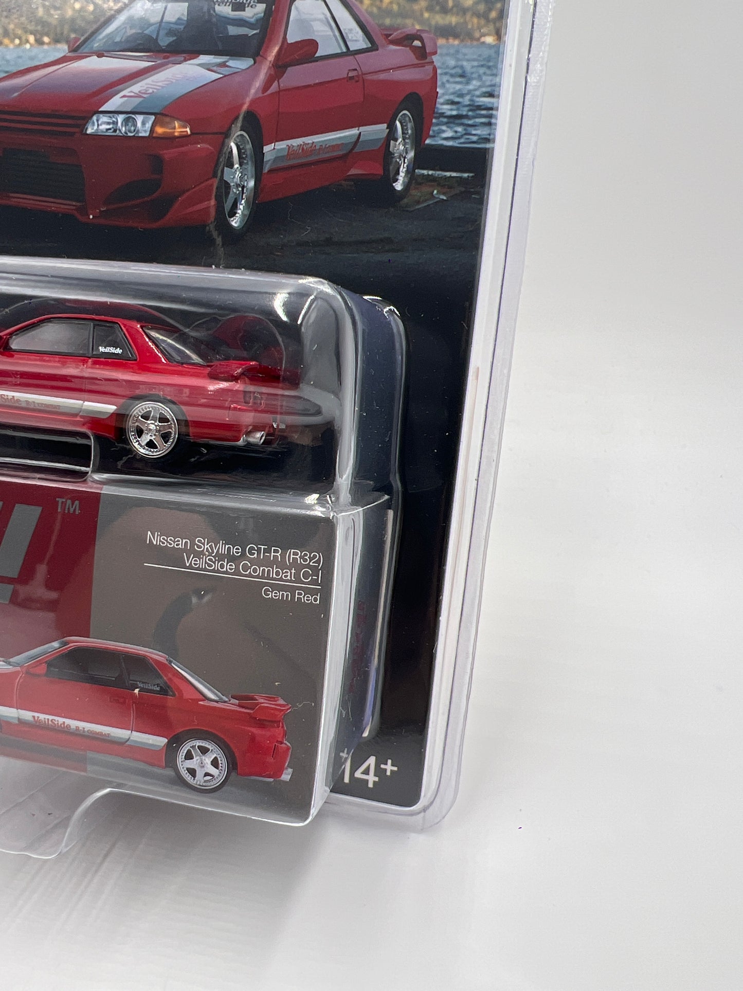 Mini GT #987 Nissan Skyline GT-R R32 VeilSide Combat C-I Red