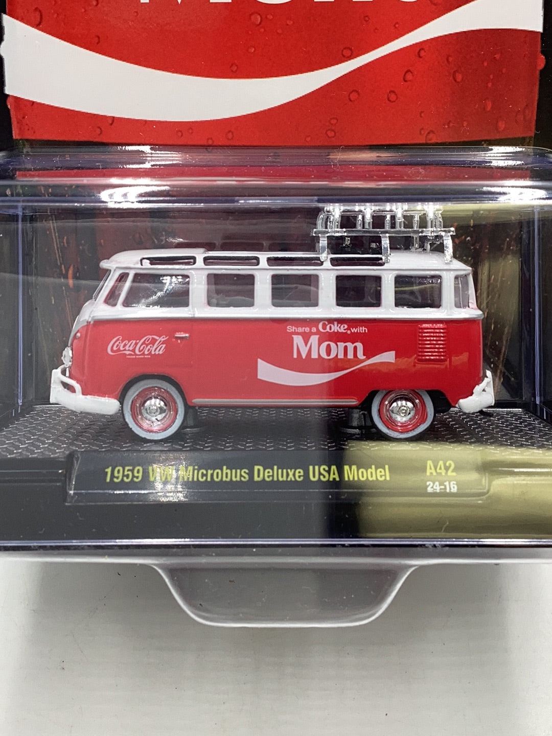 M2 Machines Coca Cola 1959 VW Microbus Deluxe USA Model A42