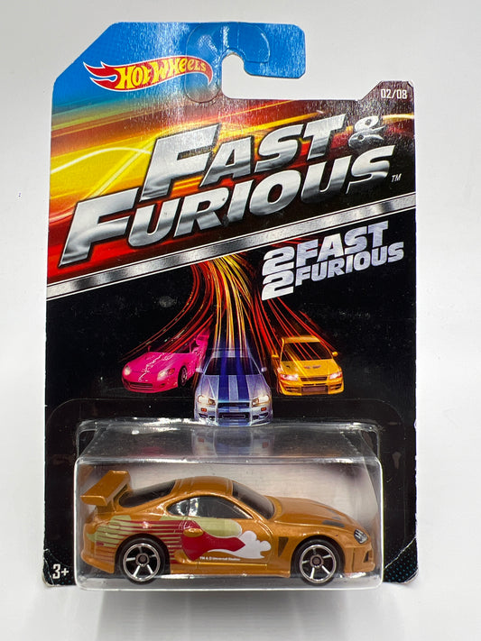 Hot Wheels Fast and Furious #2 94 Toyota Supra W/Protector