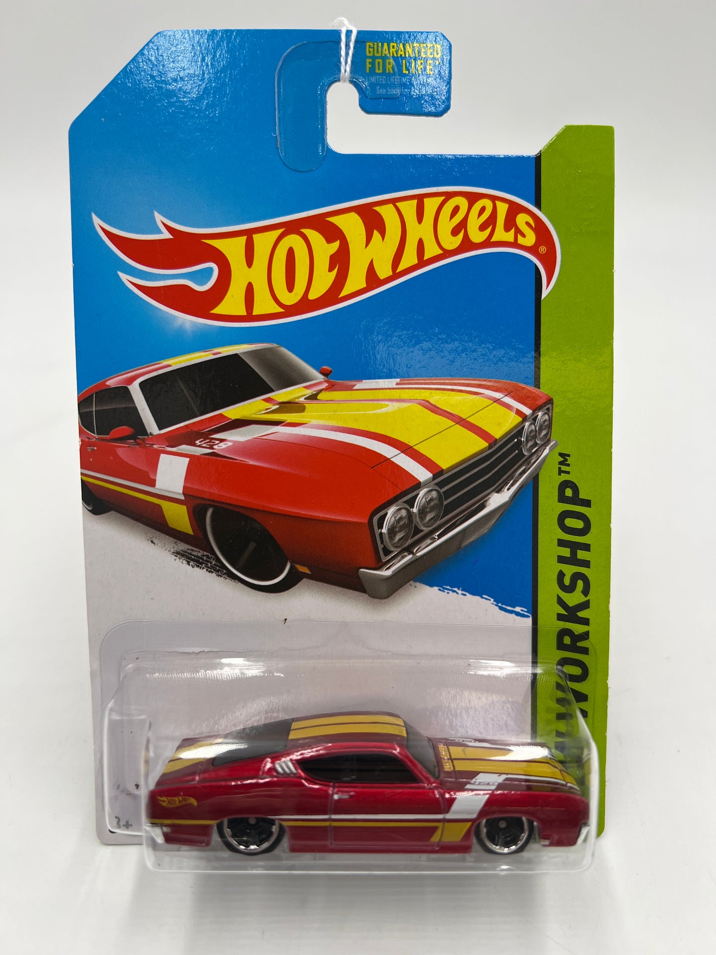 2014 Hot Wheels Workshop #235 69 Ford Torino Talladega Red 25E