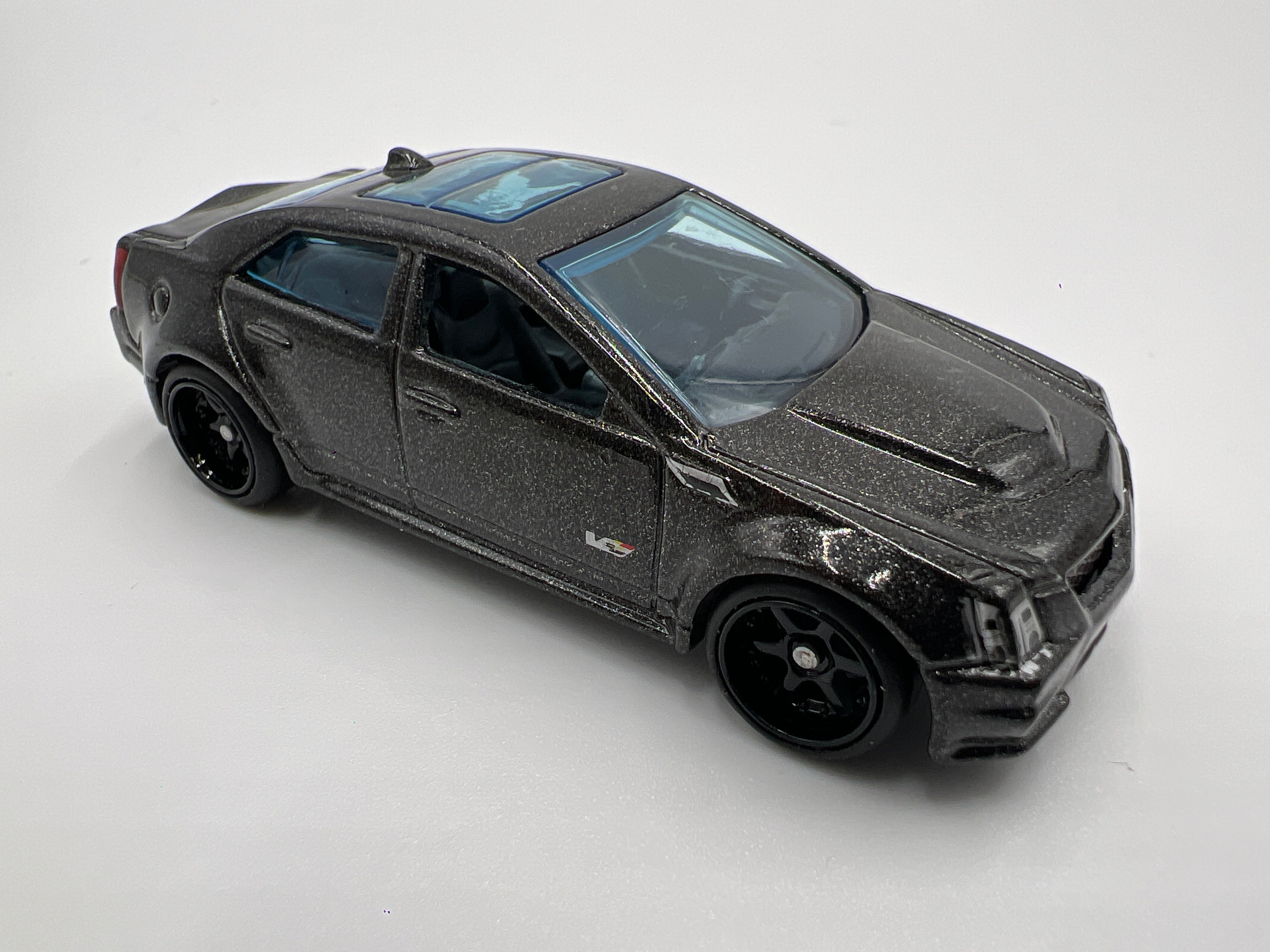 Hot Wheels 09 Cadillac CTS-V Black Loose CUSTOM – carolinasdiecast