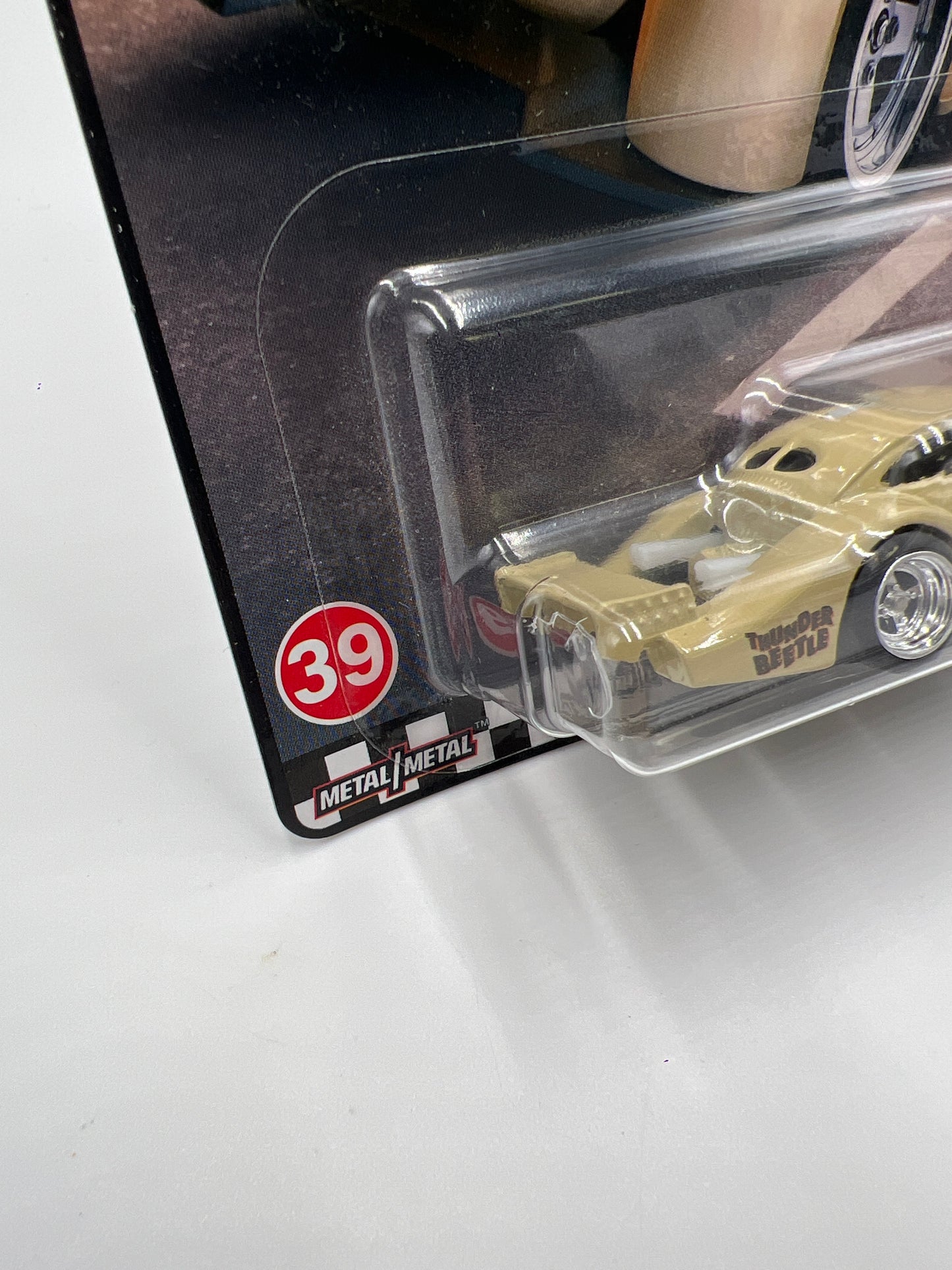 Hot Wheels Boulevard #39 Volkswagen Kafer Racer Tan Cracked Blister 262E