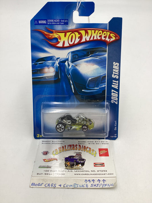 2007 Hot Wheels #135 Go Kart antifreeze Walmart exclusive