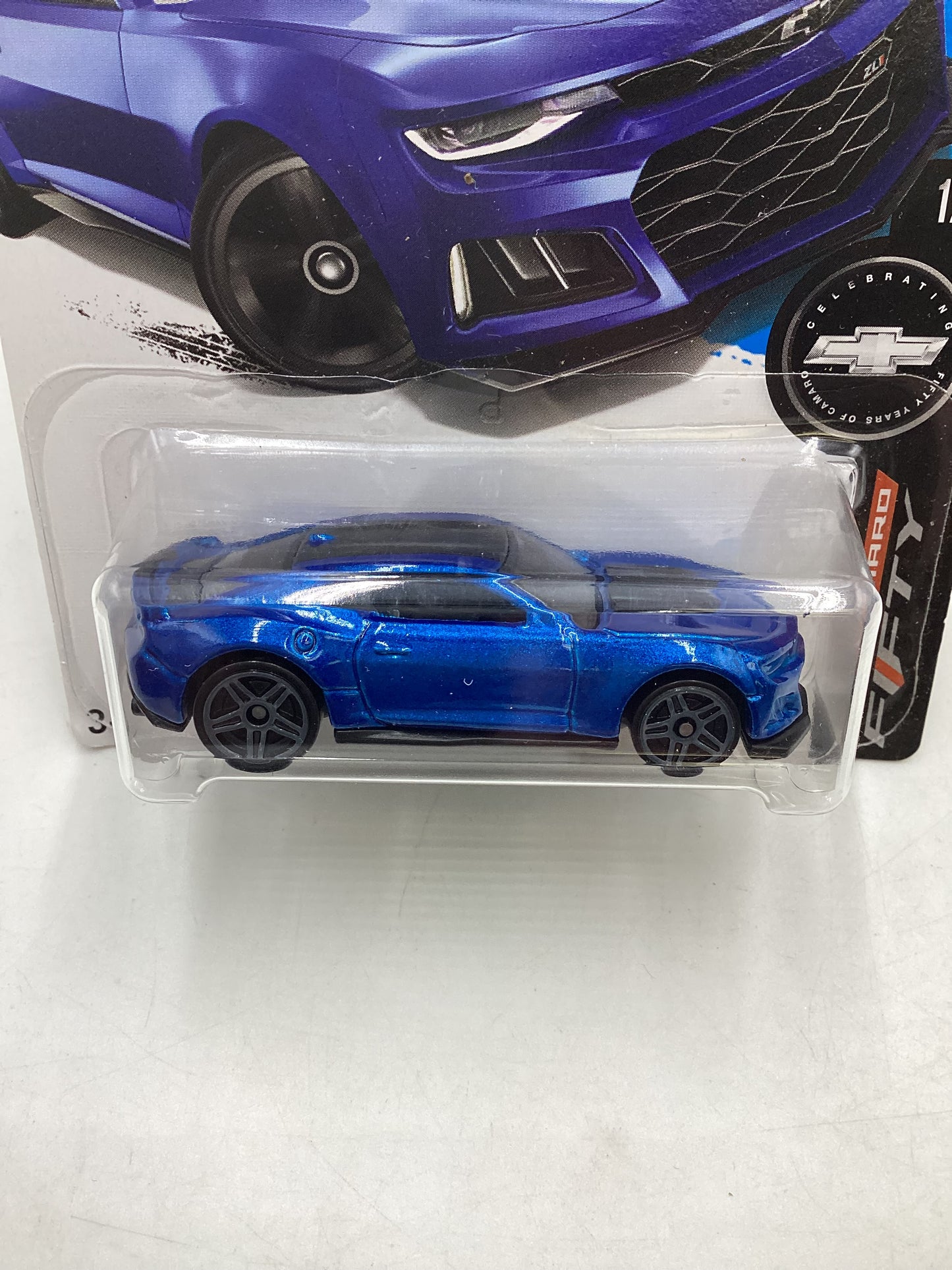 2017 Hot wheels #360 Blue 2017 Camaro ZL1 5H