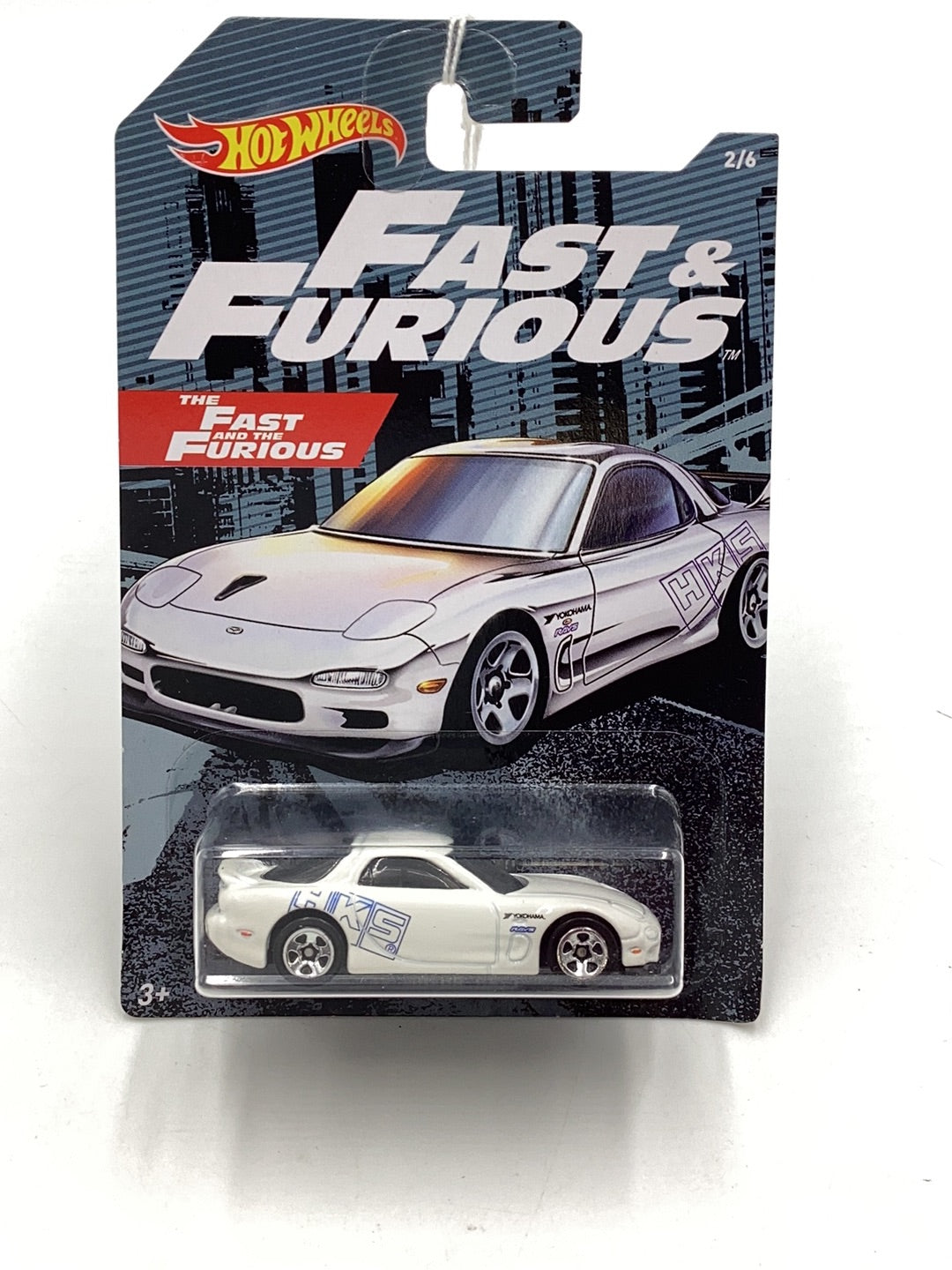 Hot wheels fast and furious 2/6 95 Mazda RX-7 152C