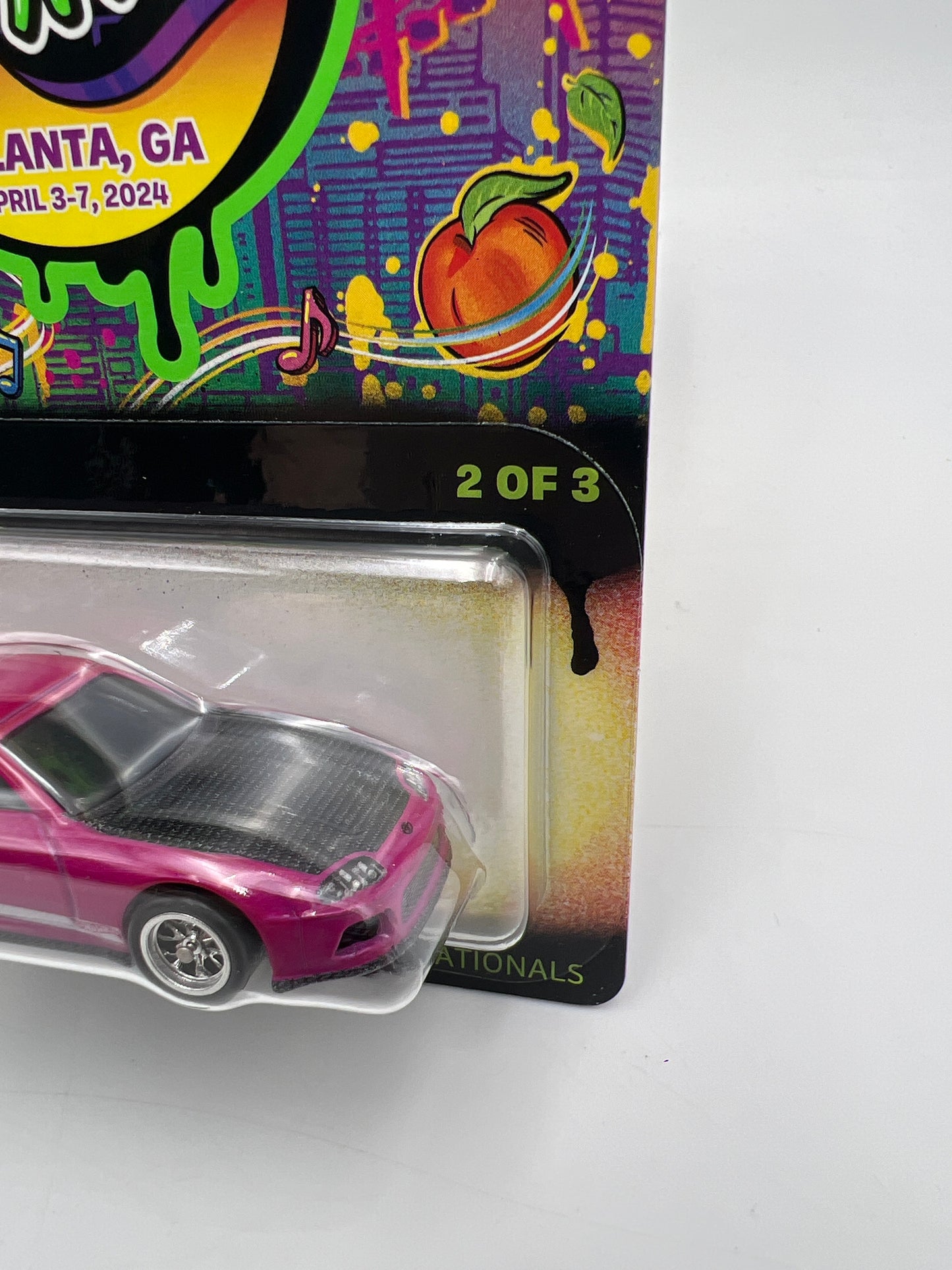 2024 Hot Wheels 24th Annual Collector Nationals #4510/6200 Toyota Supra Pink