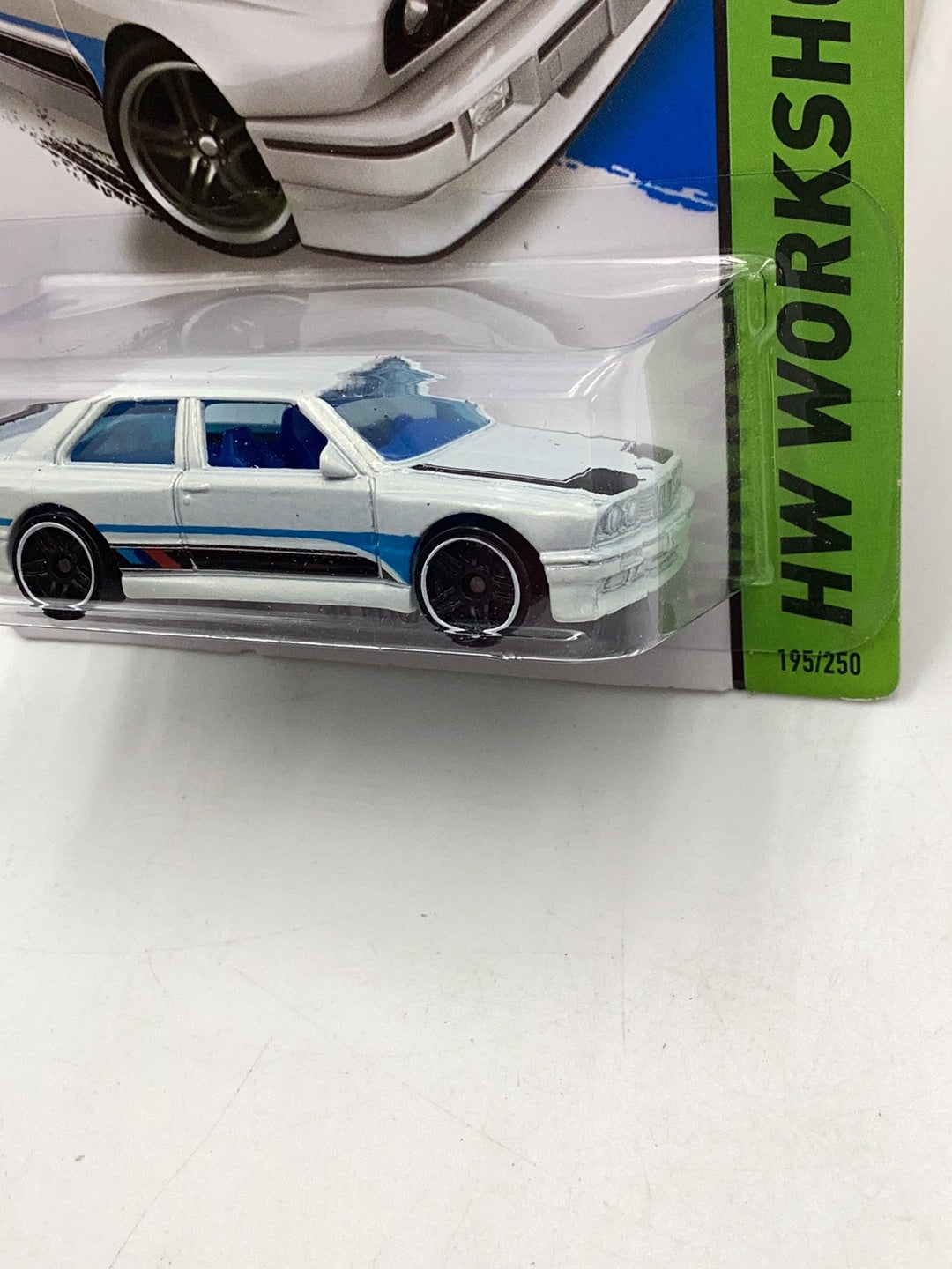 2014 hot wheels #195 92 Bmw M3 White K-Days