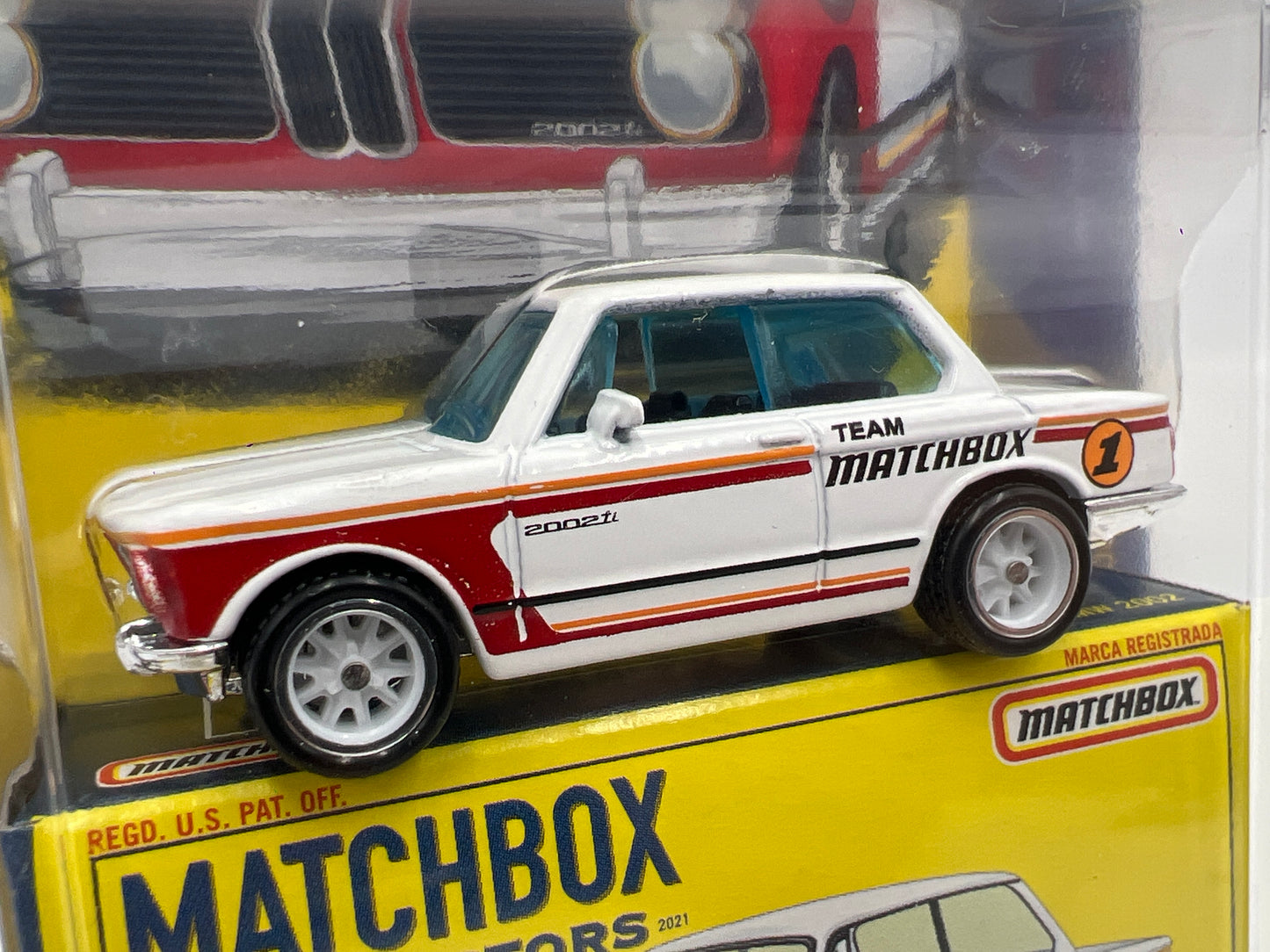 Matchbox Collectors #2 1969 BMW 2002 White 173A