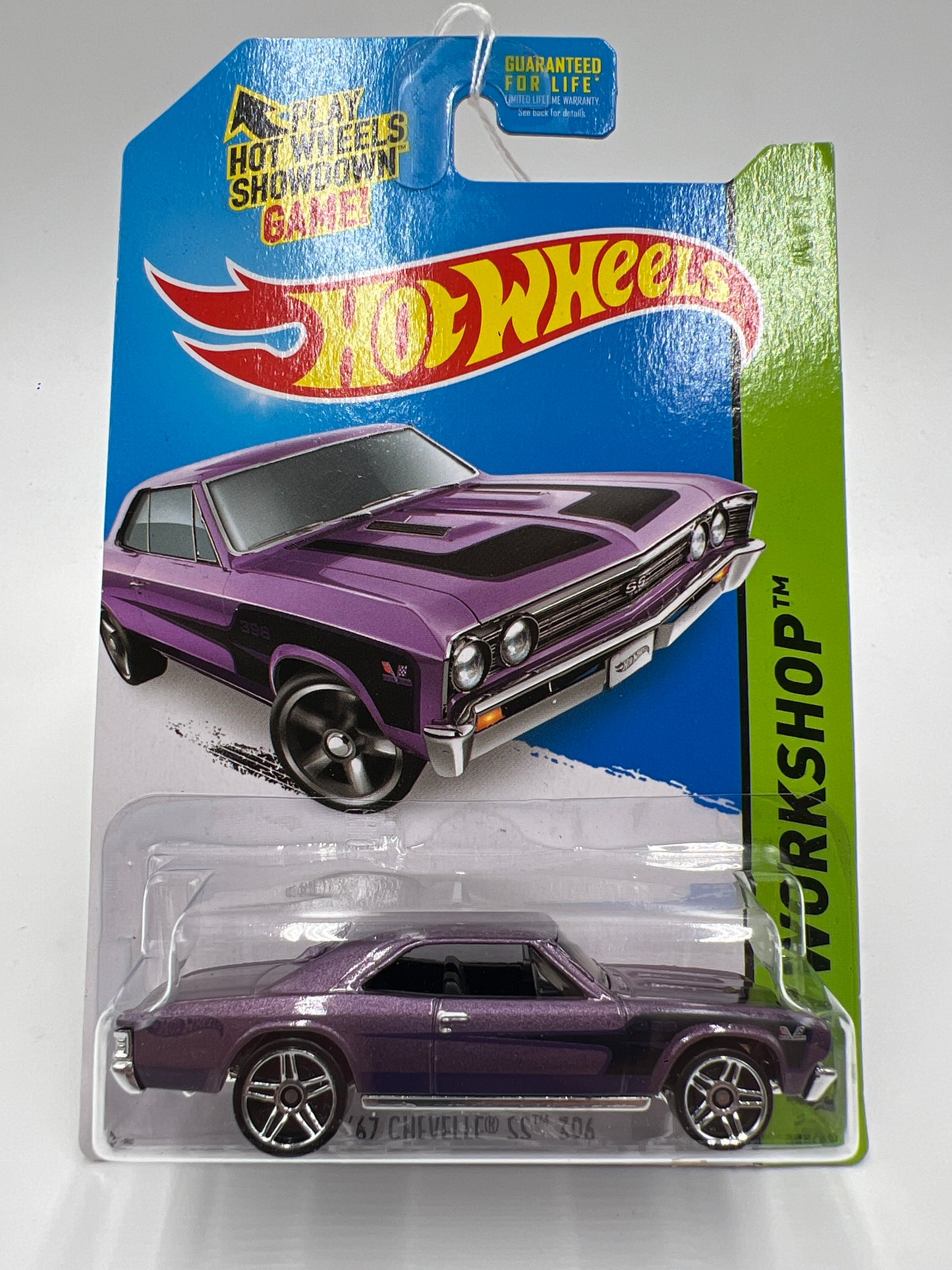 2014 Hot Wheels Workshop #232 67 Chevelle SS 396 Purple 16B