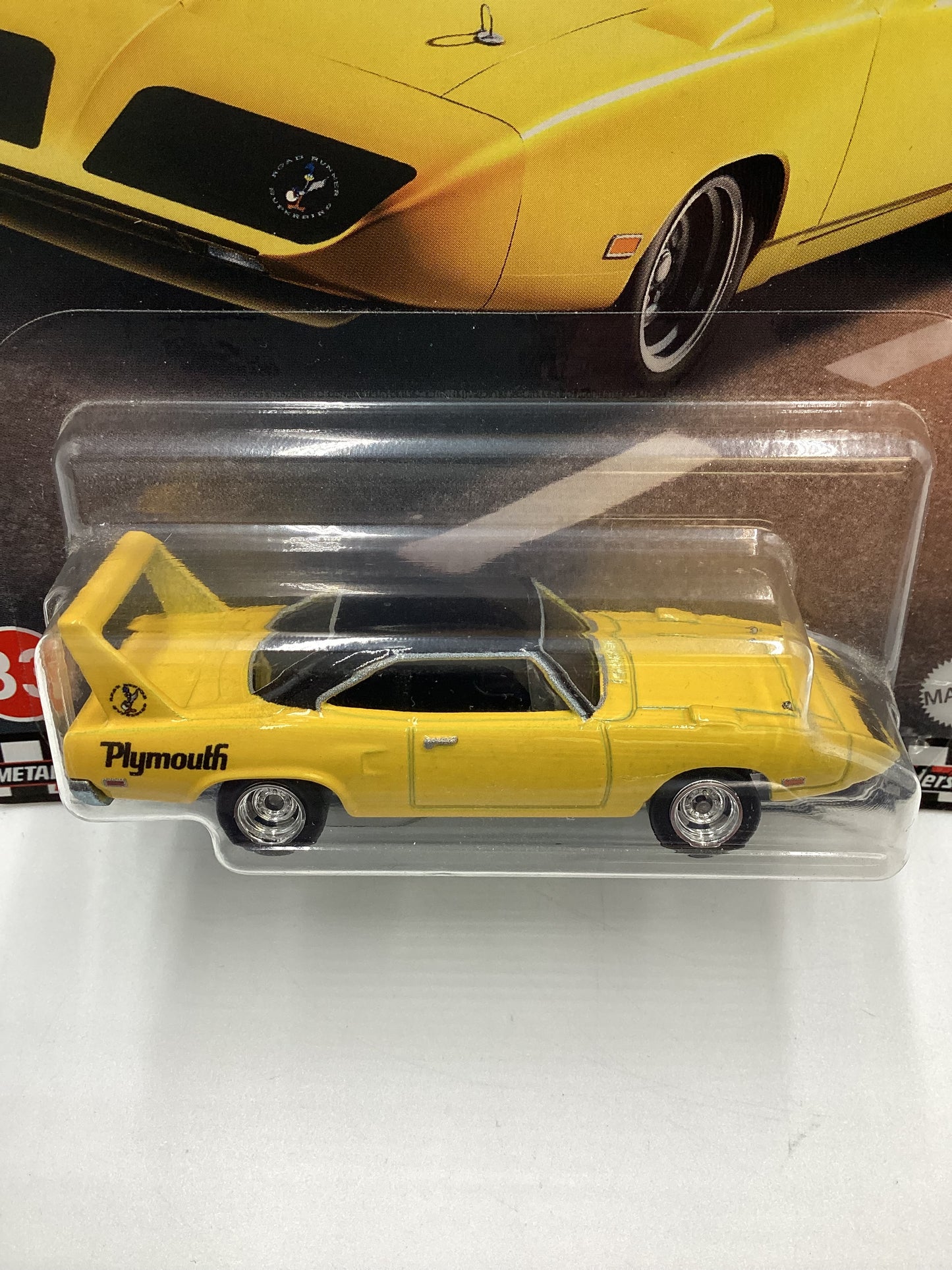 Hot Wheels Boulevard #33 70 Plymouth Superbird Yellow 262C