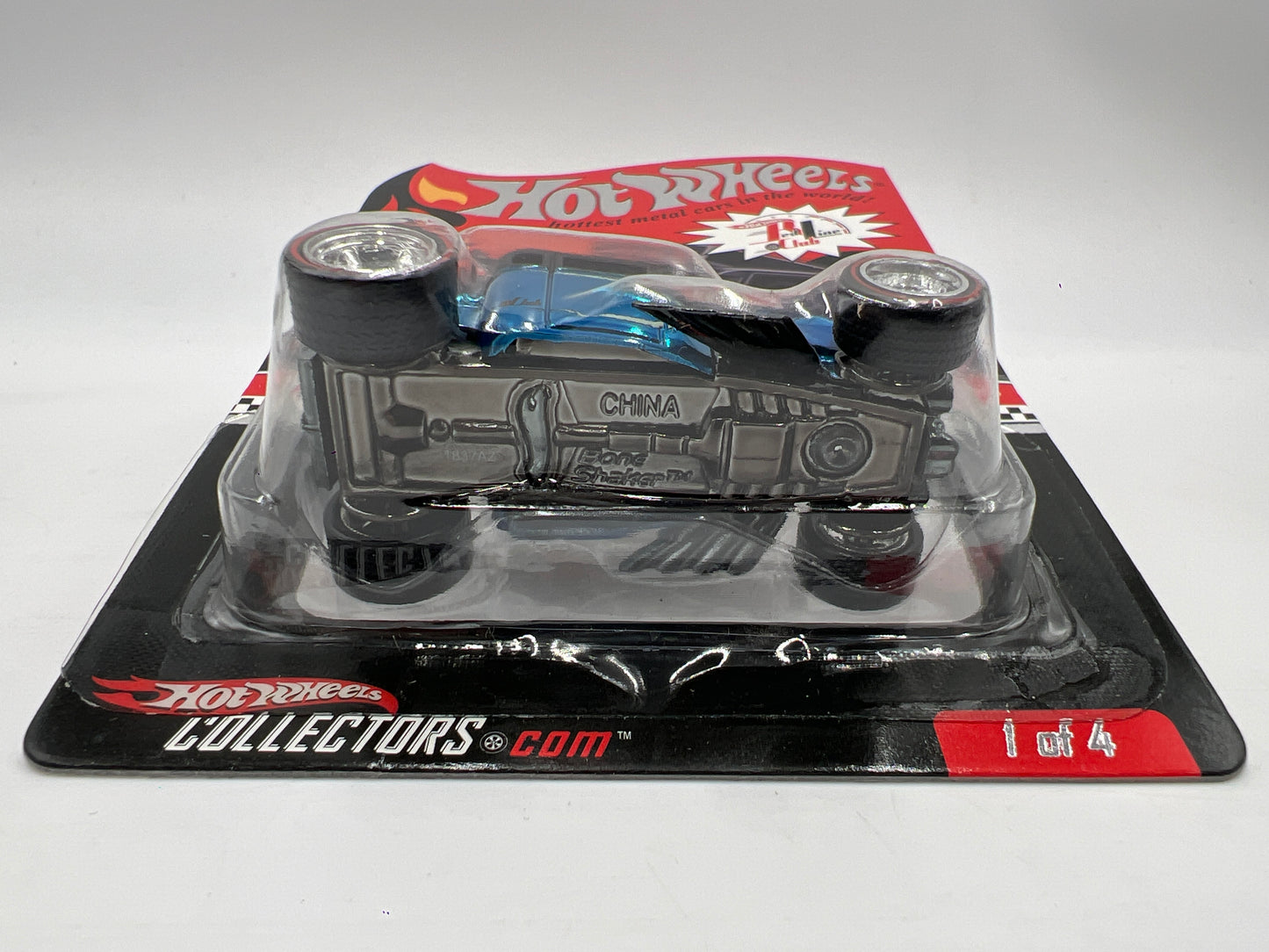 2007 Hot Wheels RLC sELECTIONs Series #1 Bone Shaker Blue 3627/10442 W/Protector