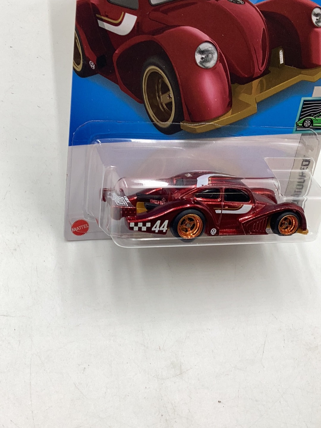 2022 hot wheels super treasure hunt Volkswagen Kafer Racer W/ Protector