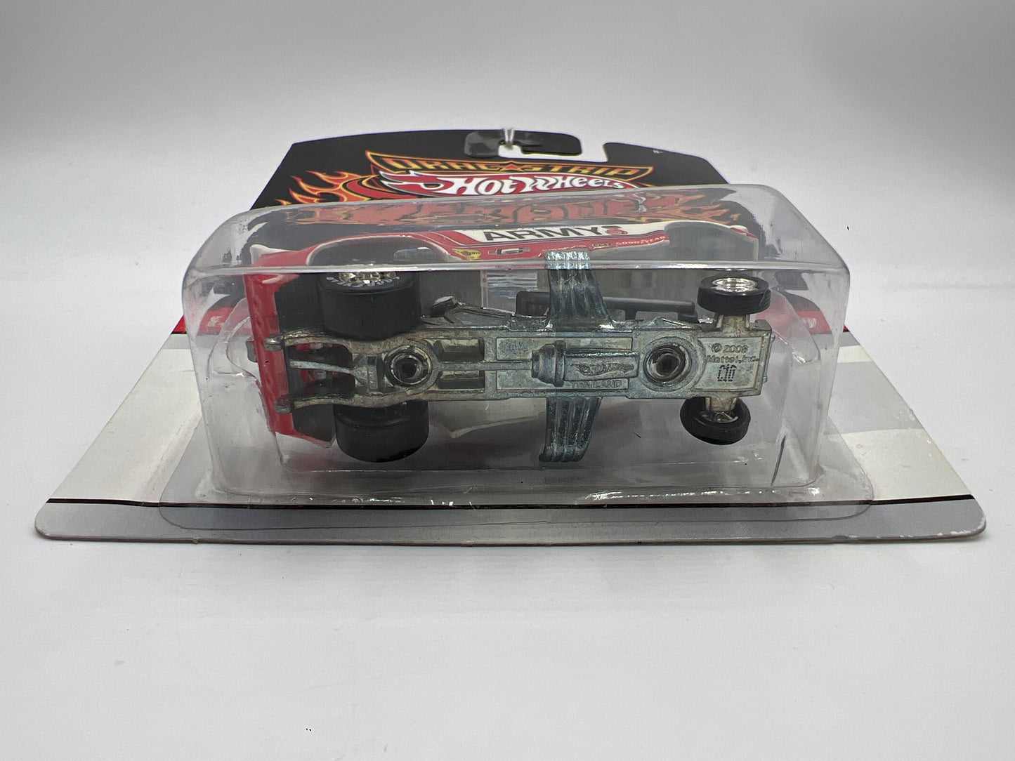 Hot Wheels Premium Drag Strip Demons #6 75 Chevy Monza F/C Snake/Army