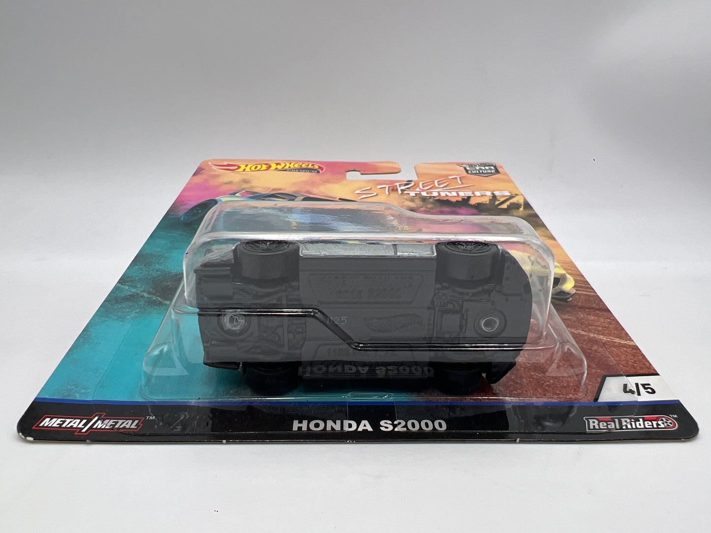 Hot Wheels Premium Street Tuners #4 Honda S2000 Silver W/Protector