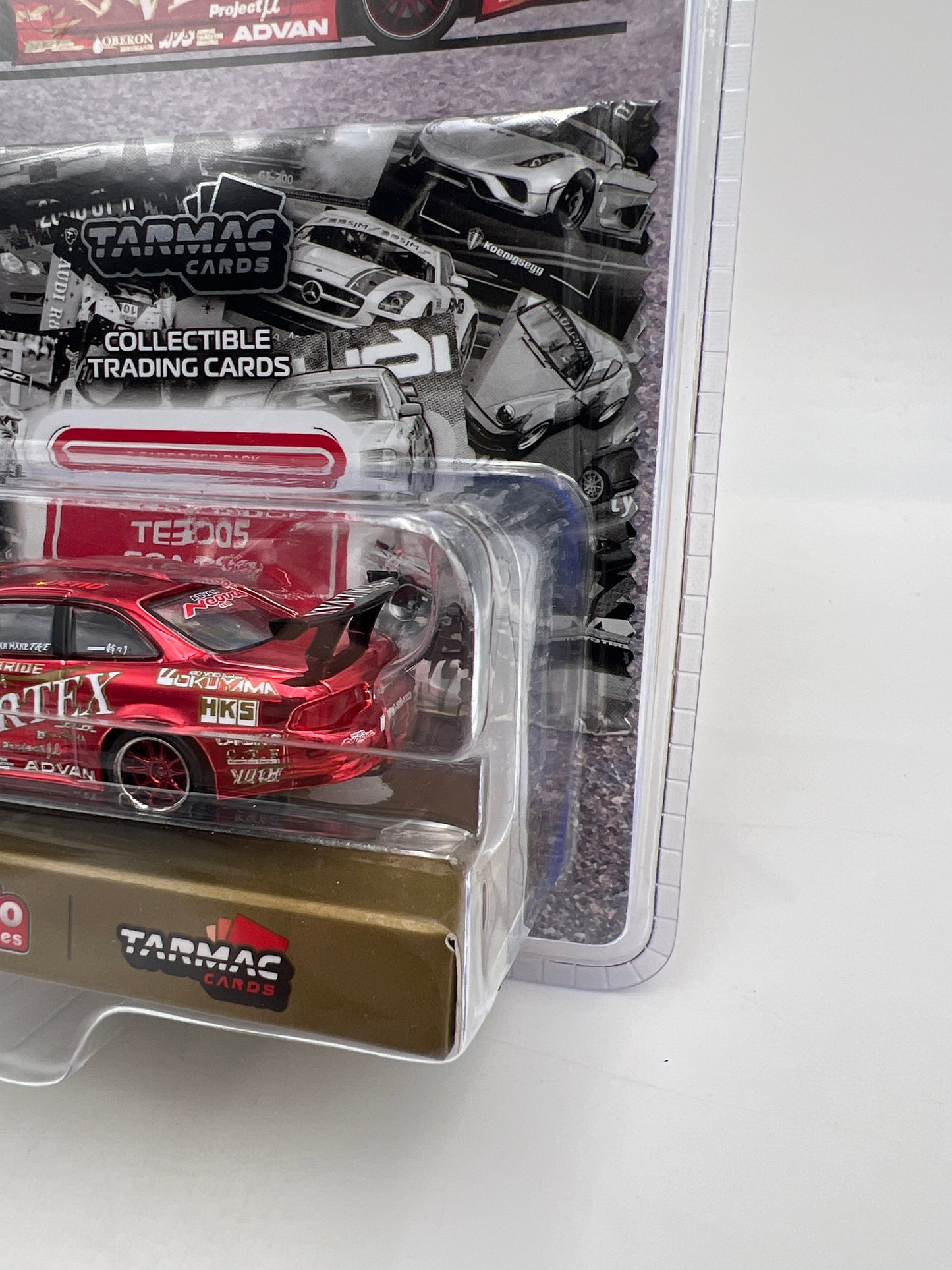 Tarmac Works Mijo Exclusives #80 CHASE VERTEX Ridge TE3005 Soarer W/Trading Cards