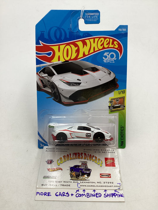 2018 Hot Wheels #150 Lamborghini Huracan LP 620-2 Super Trofeo 101B