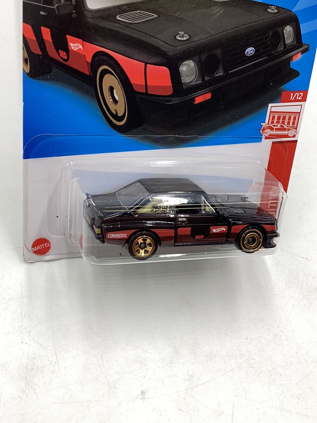 Hot wheels Red edition #4 Ford Escort RS2000 150E