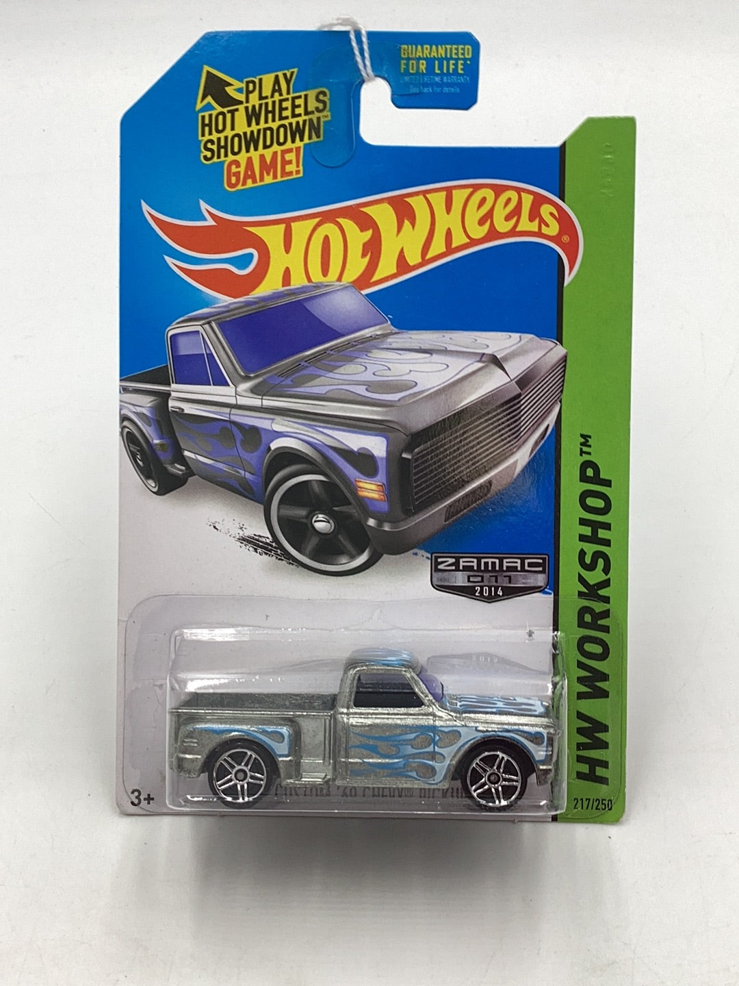 2014 Hot Wheels Zamac #11 Custom 69 Chevy Pickup #217 147E