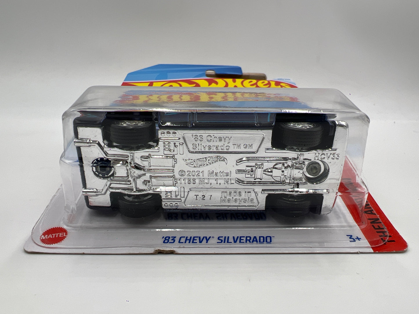 2024 Hot Wheels Super Treasure Hunt #249 83 Chevy Silverado Blue W/Protector