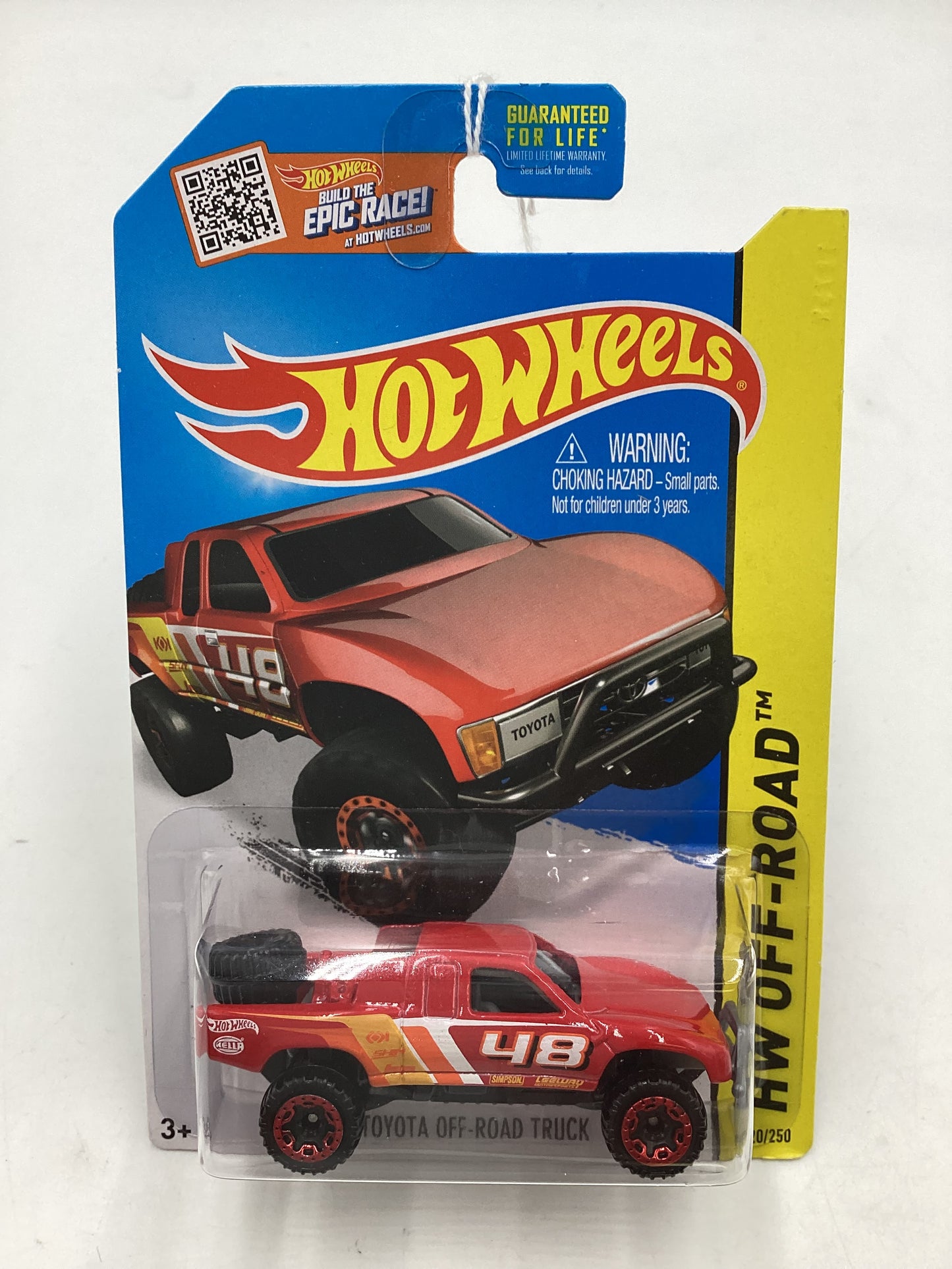 2015 Hot Wheels Off Road #120 Toyota Off Road Truck Red 94E