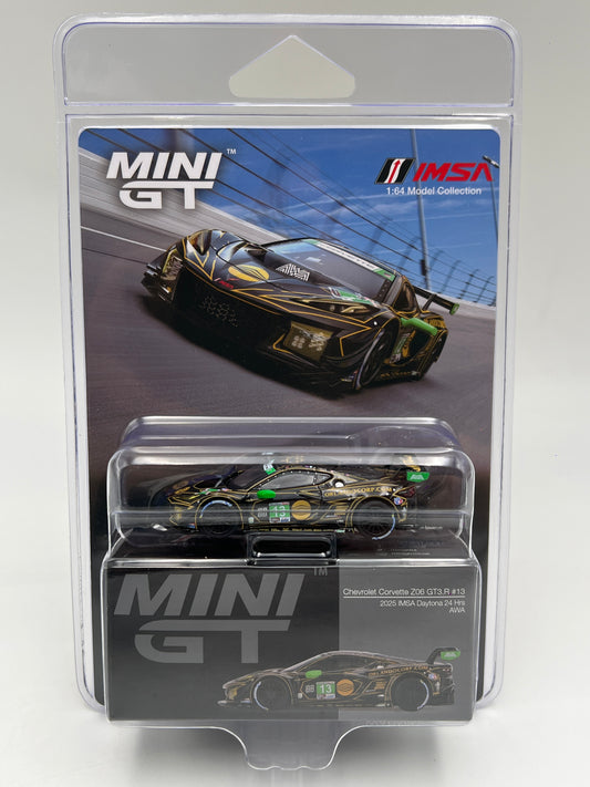 Mini GT #1171 Chevrolet Corvette Z06 GT3.R #13 2025 IMSA Daytona 24 Hrs AWA