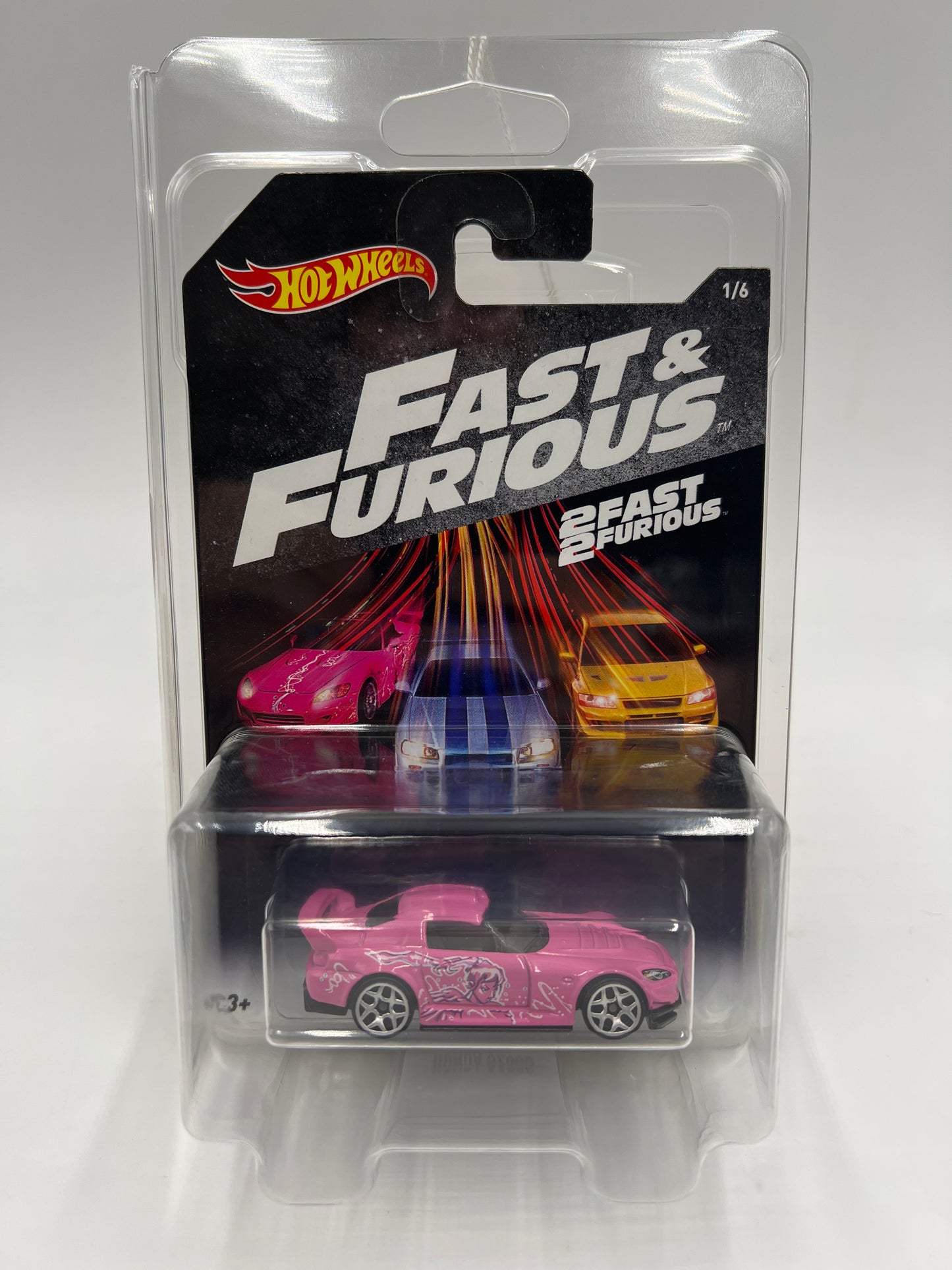 Hot Wheels Fast and Furious #1 Honda S2000 Pink Suki W/Protector