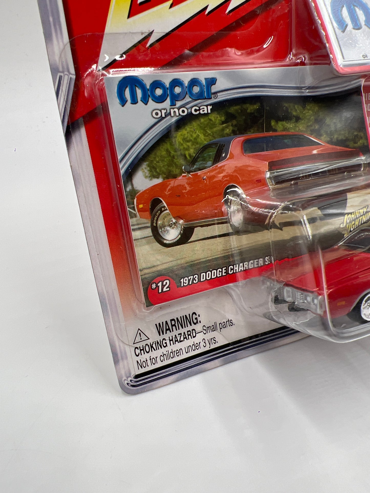 Johnny Lightning Mopar Or No Car #12 1973 Dodge Charger SE Red VHTF