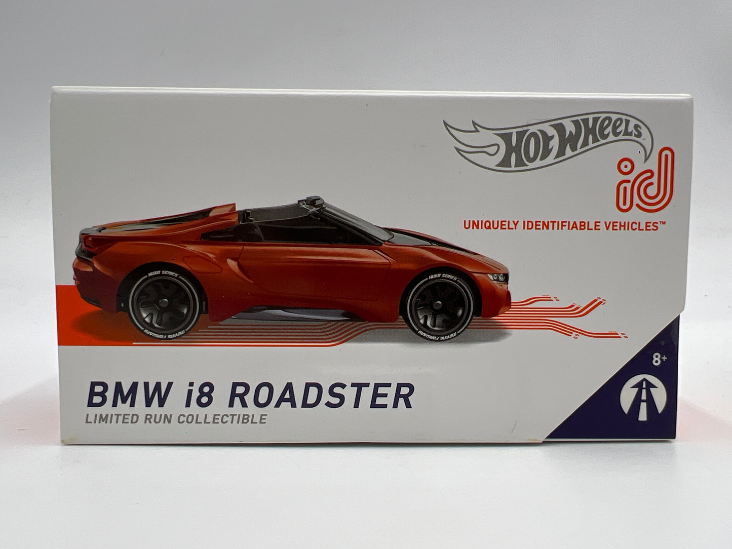 Hot Wheels iD Moving Forward Series 1 #5 BMW i8 Roadster Orange Sealed