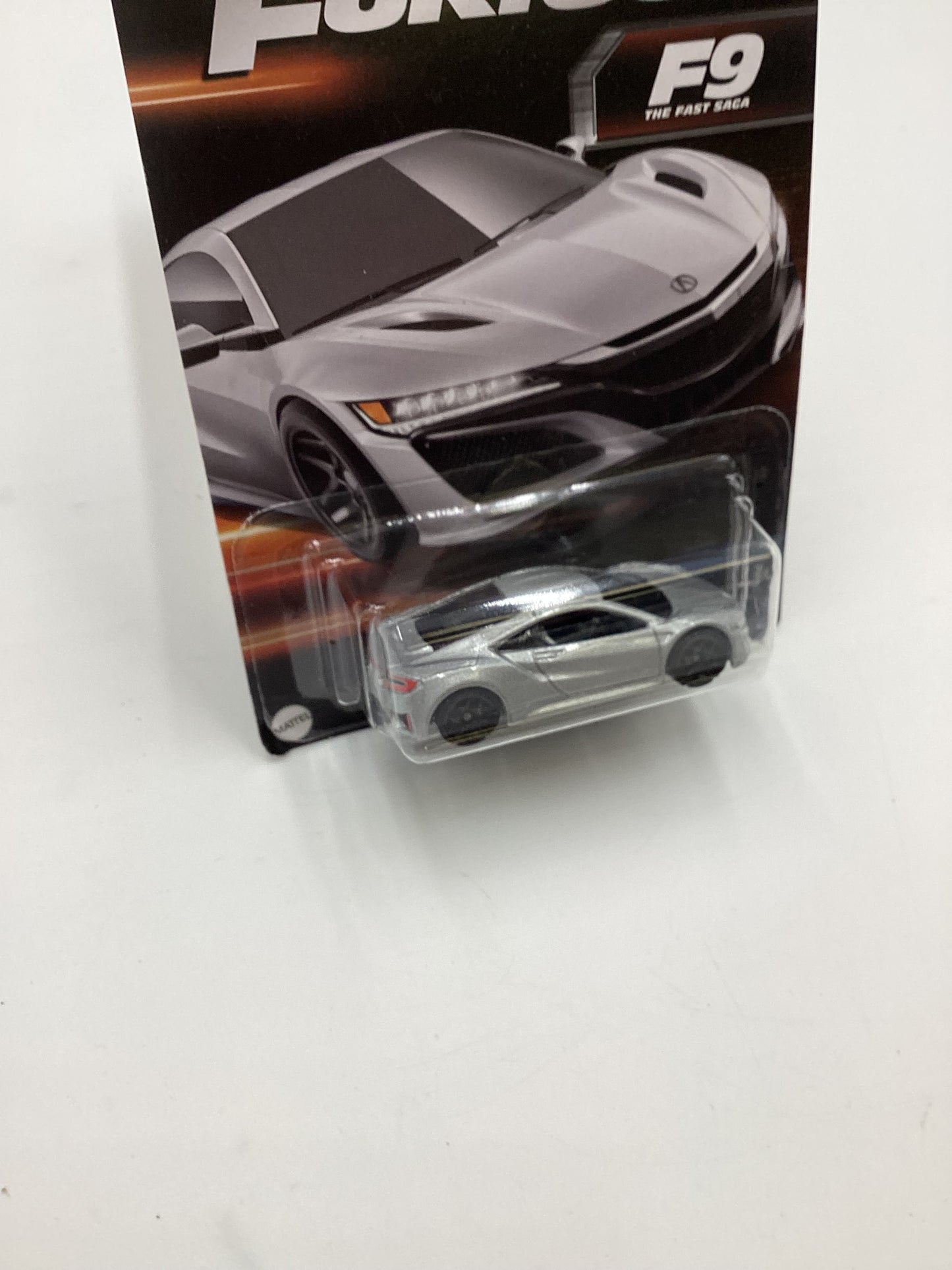 2023 Hot Wheels Fast and Furious Series 3 #9 17 Acura NSX Silver 74C