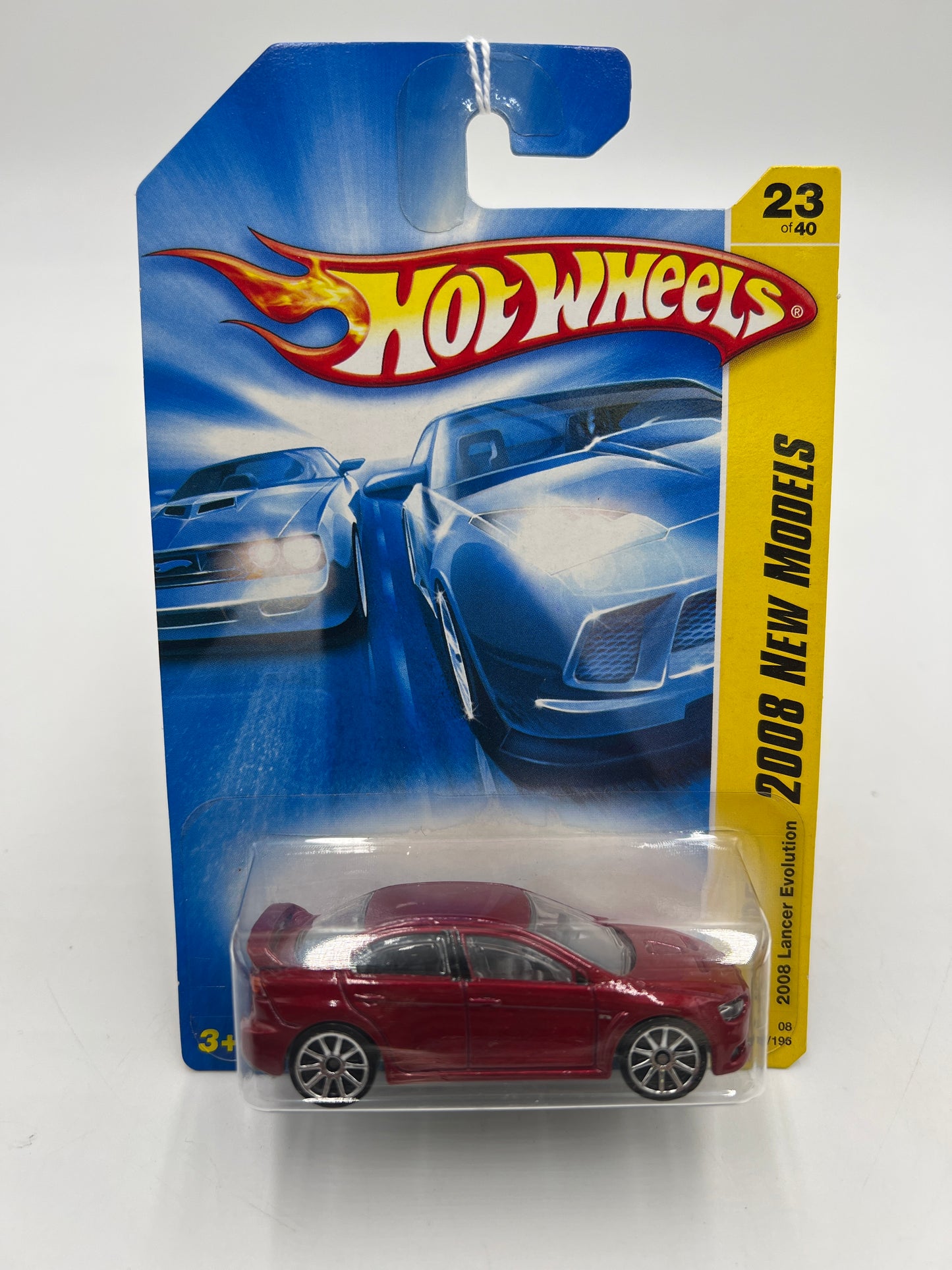 2008 Hot Wheels New Models #23 2008 Lancer Evolution Red 92C