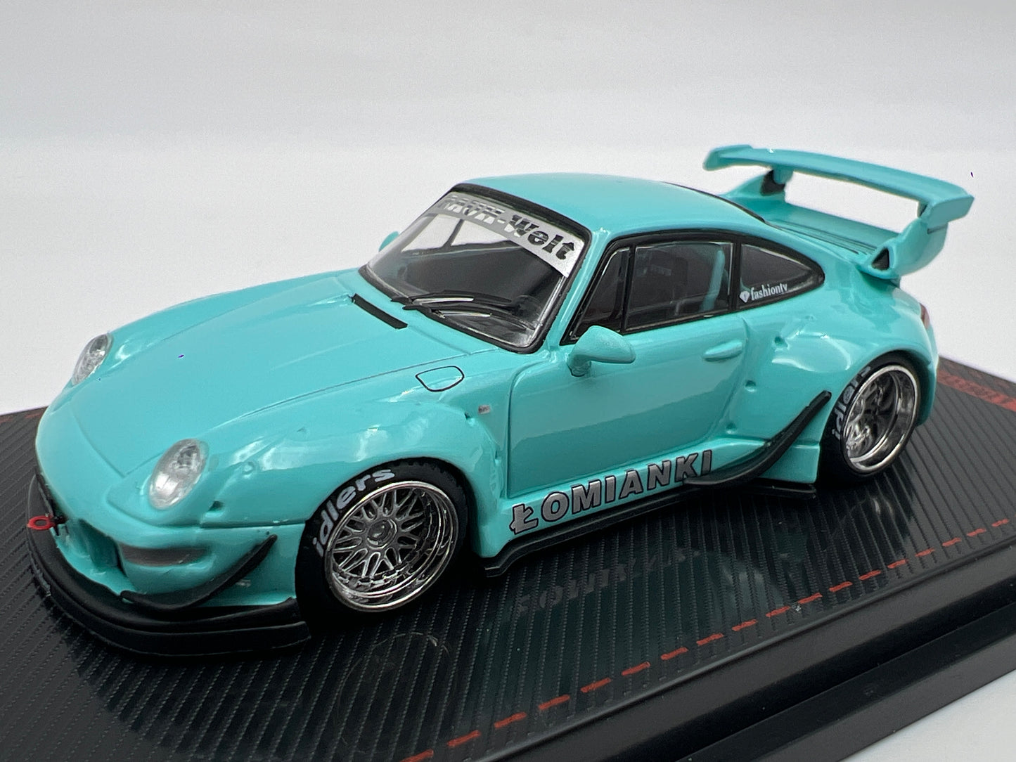 Ignition Model 1:64 Porsche RWB 993 Light Blue