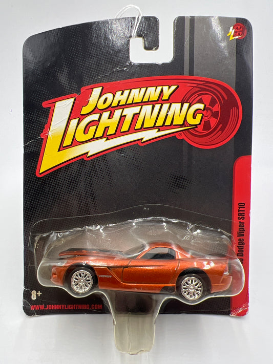 Johnny Lightning Small Card 2010 Dodge Viper SRT10 Orange