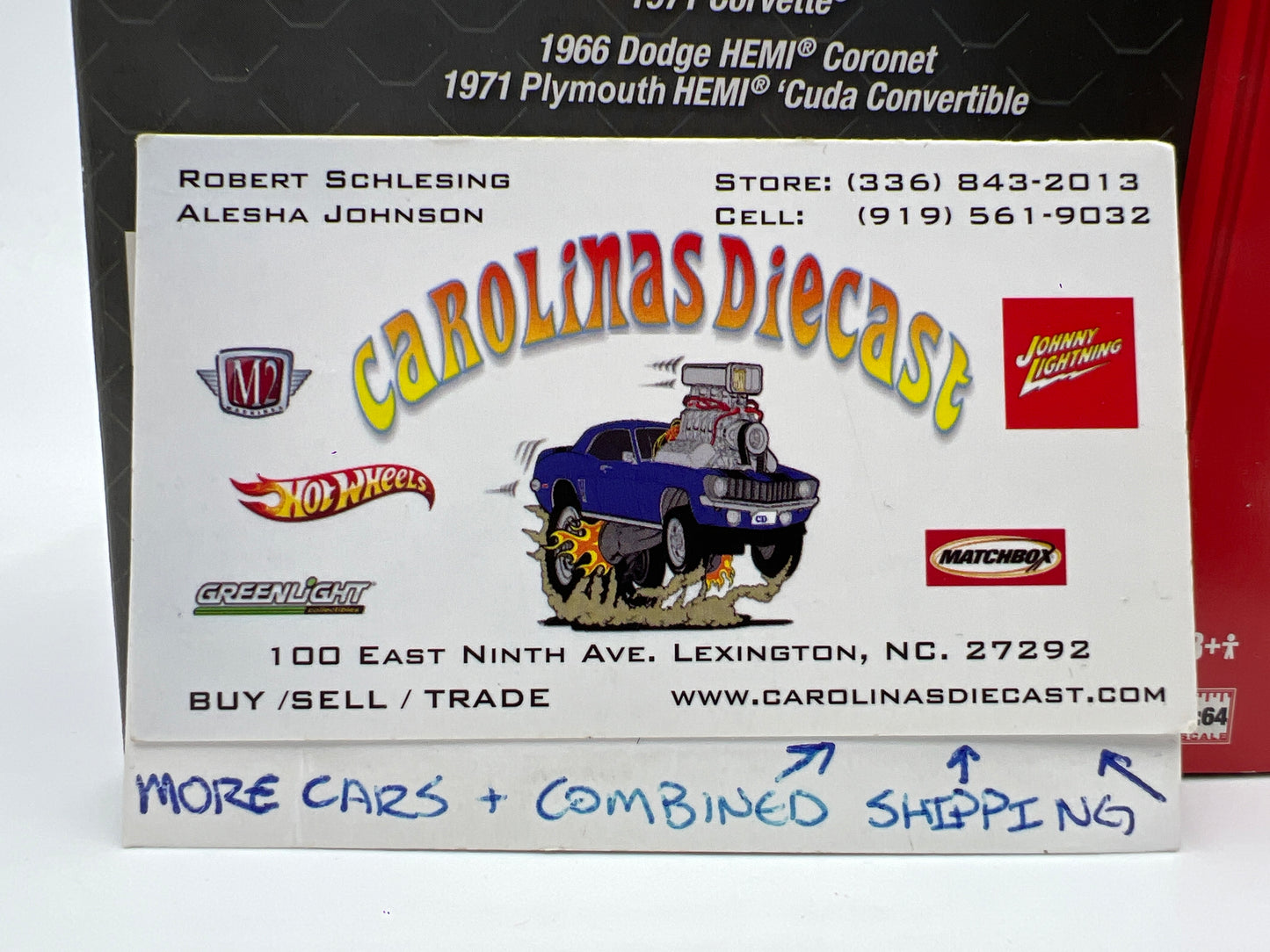 Greenlight Z28 2 Pack 1/4000 1970 Chevrolet Camaro Z28 & 2006 Chevrolet Camaro Z28 Concept Blue SR