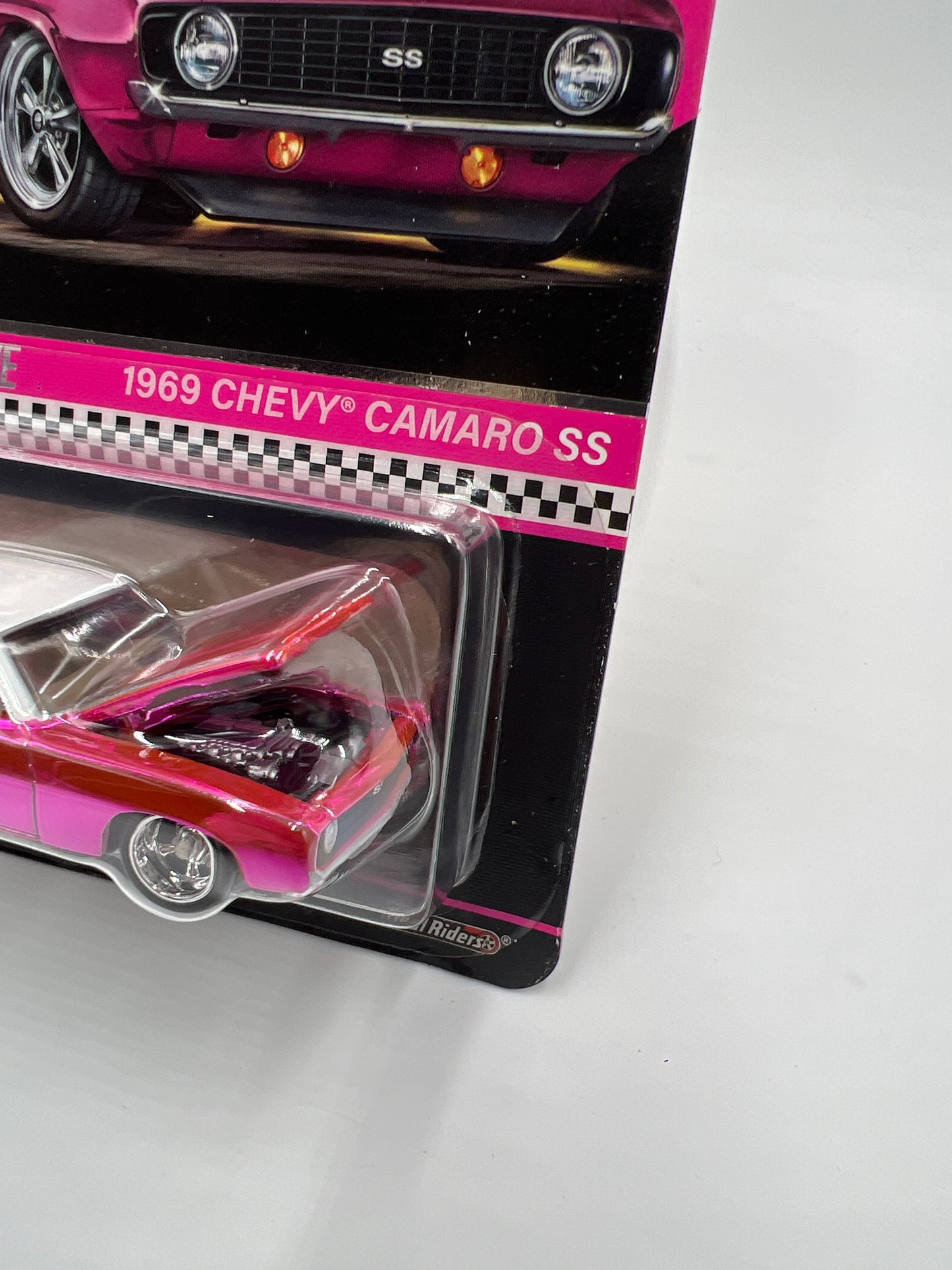 2024 Hot Wheels RLC Club Exclusive 1969 Chevy Camaro SS Pink W/Protector